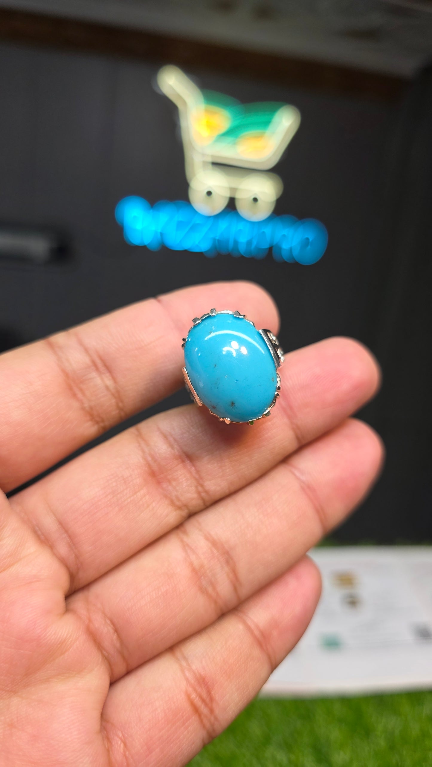 Premium Quality Feroza Ring