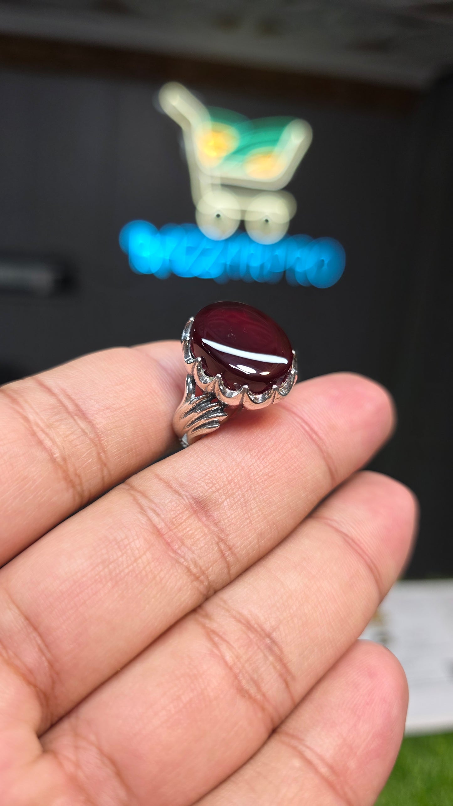 Premium Quality Yamni Aqeeq Ring