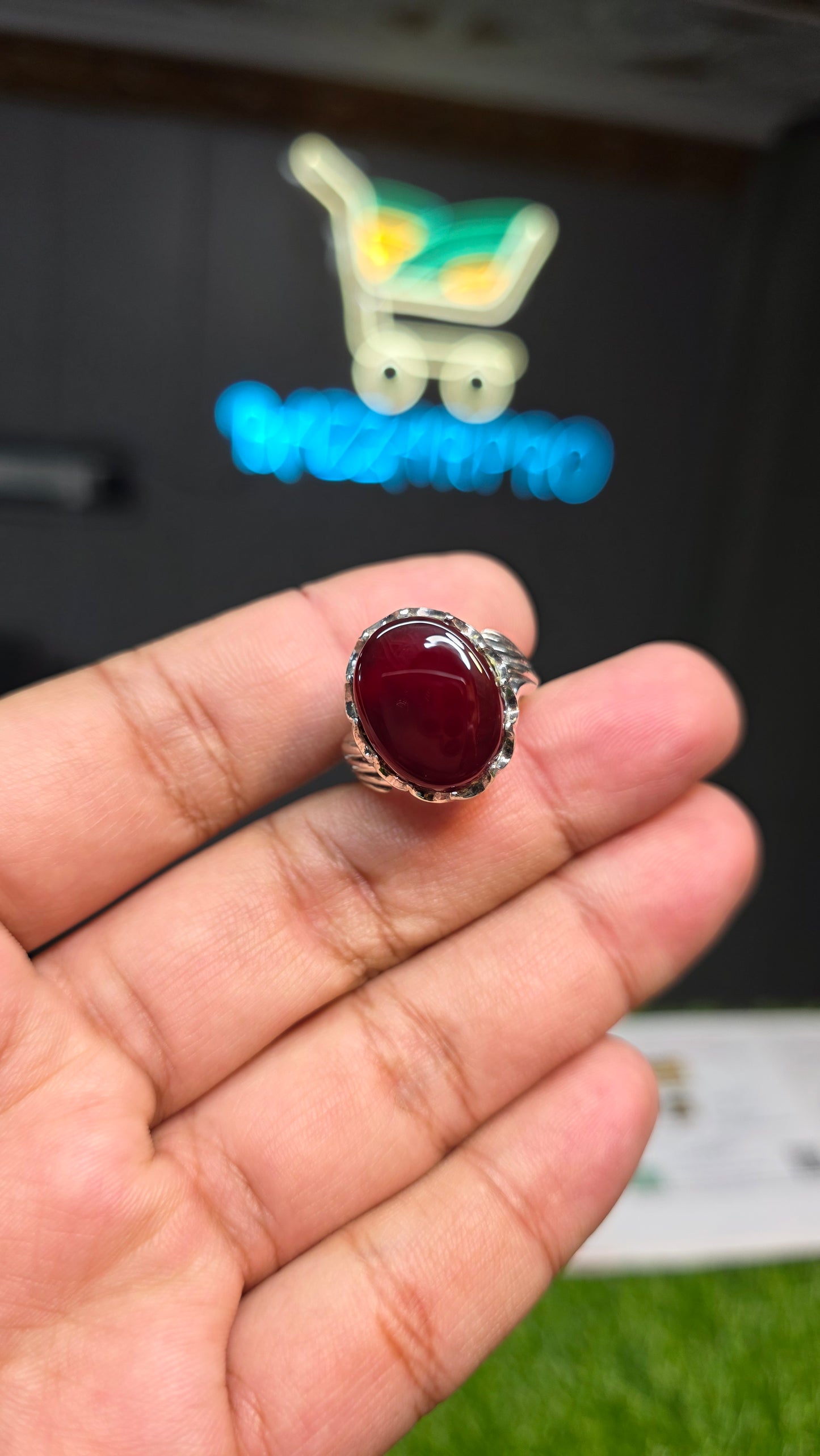 Premium Quality Yamni Aqeeq Ring