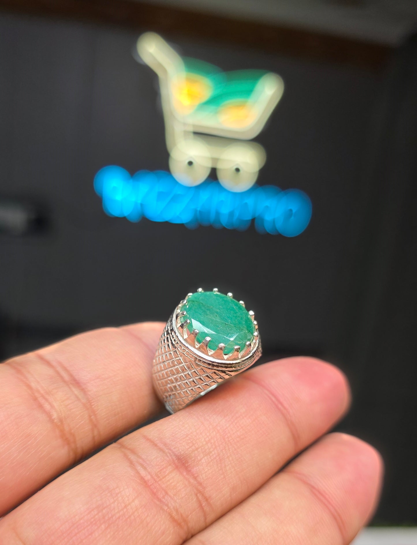 Premium Quality Zamurd Ring