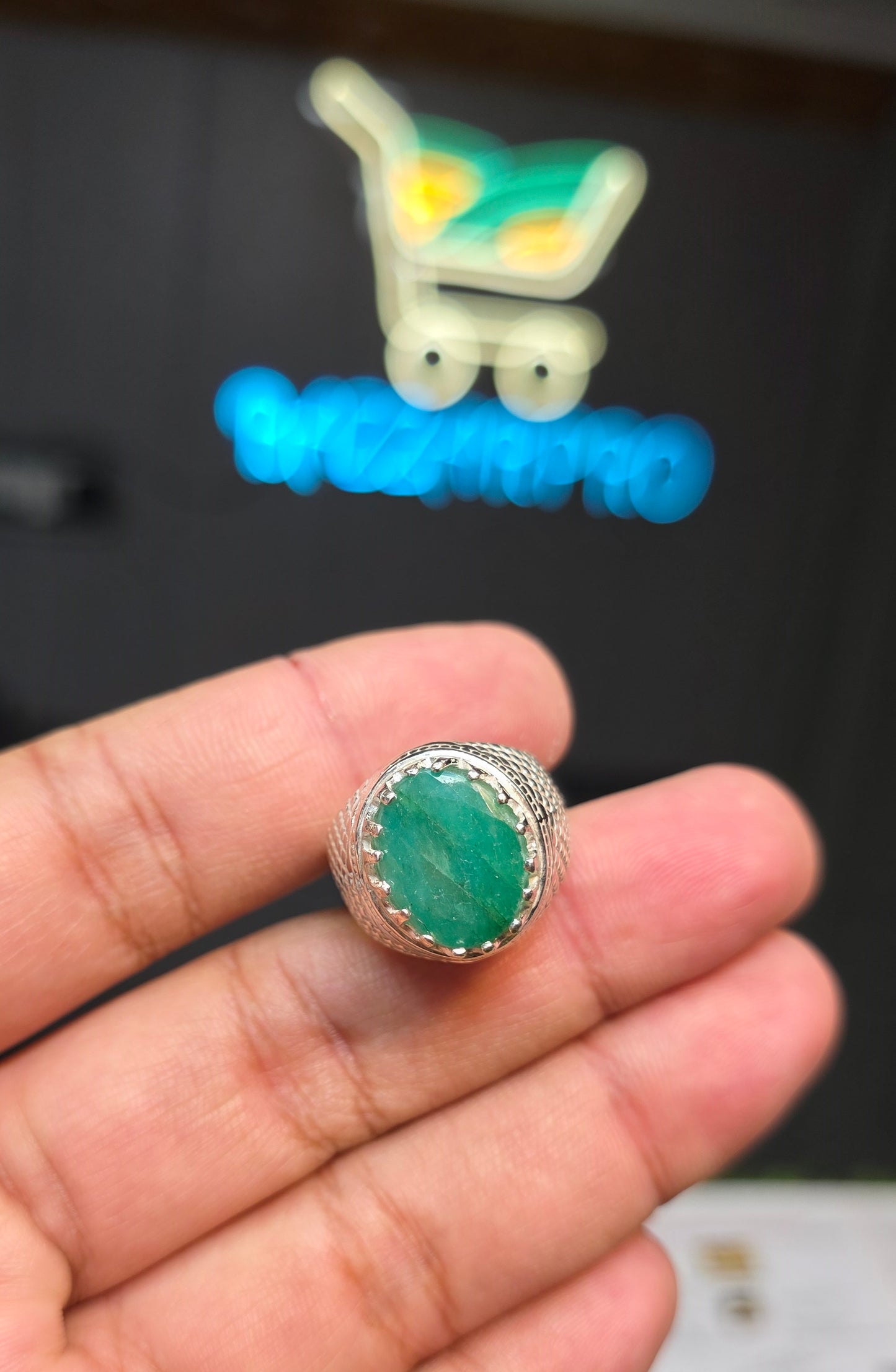 Premium Quality Zamurd Ring