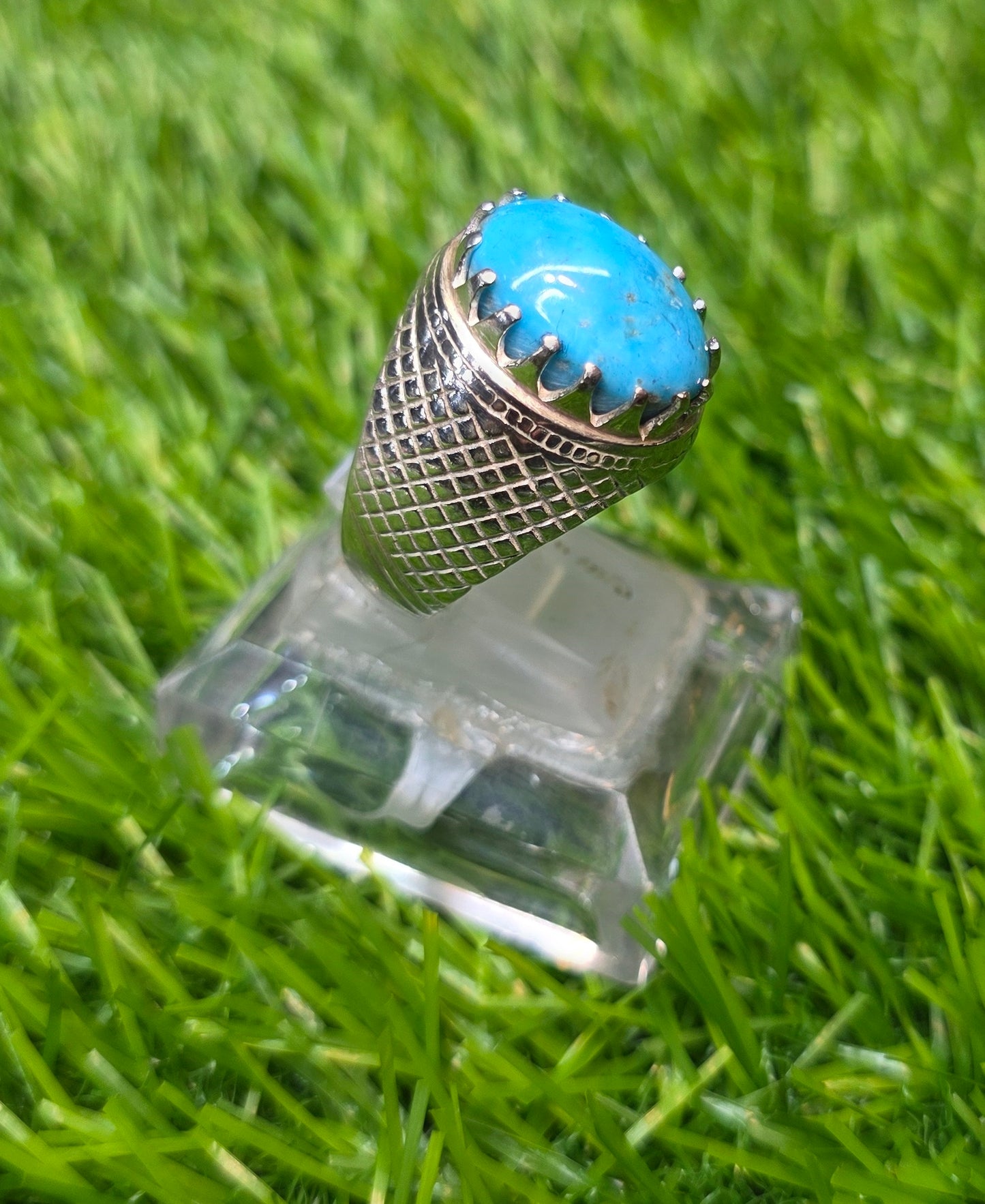 Premium Quality Irani Feroza Ring
