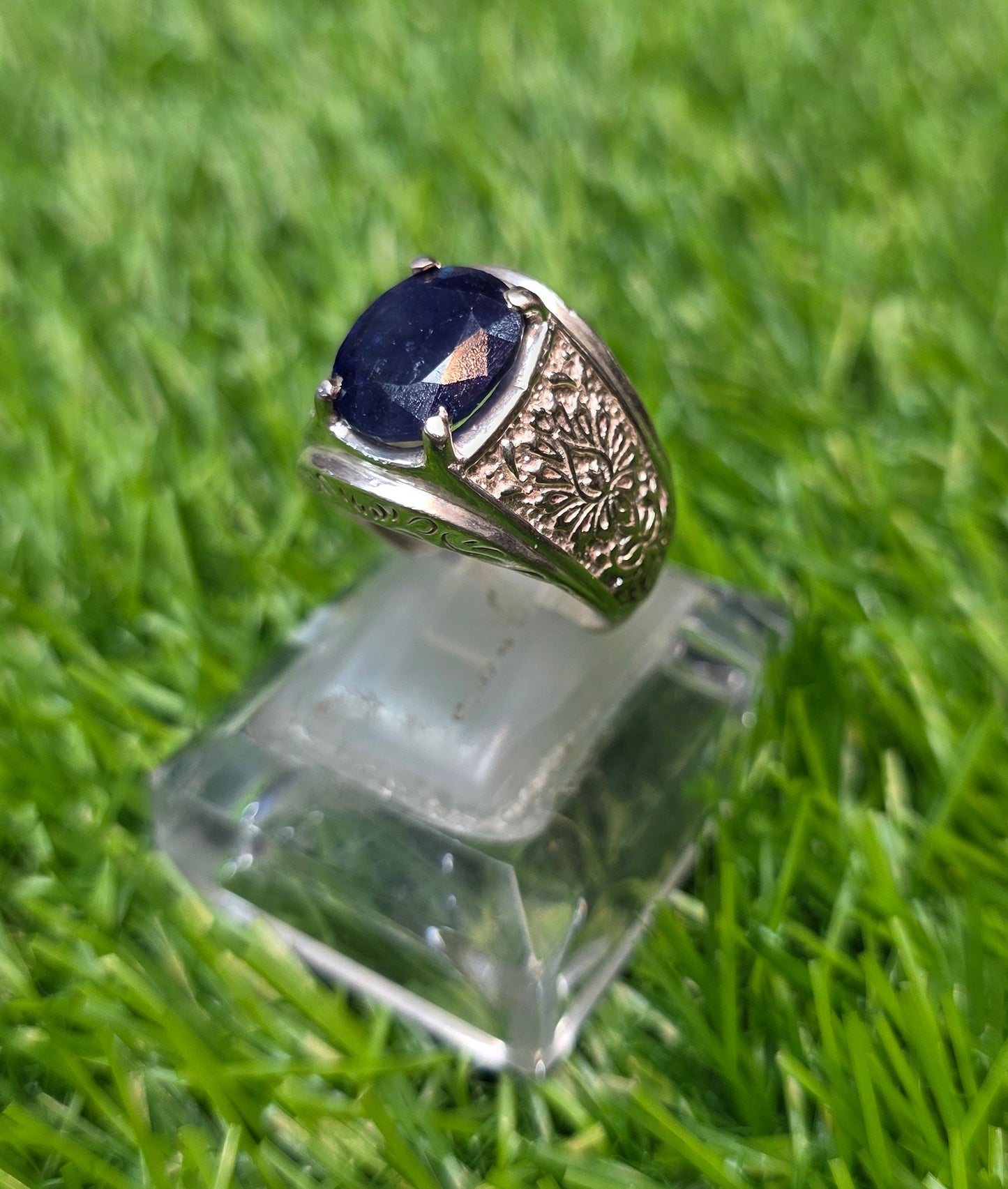 Premium Quality Neelam Ring