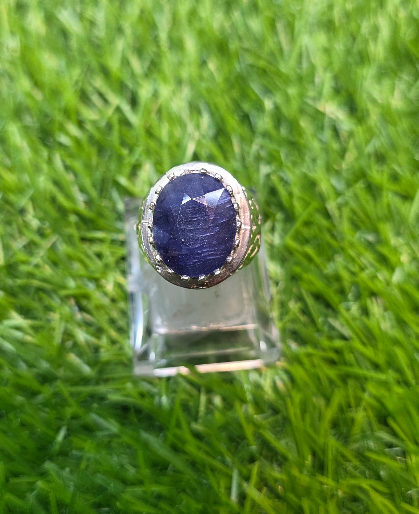 Premium Quality Neelam Ring