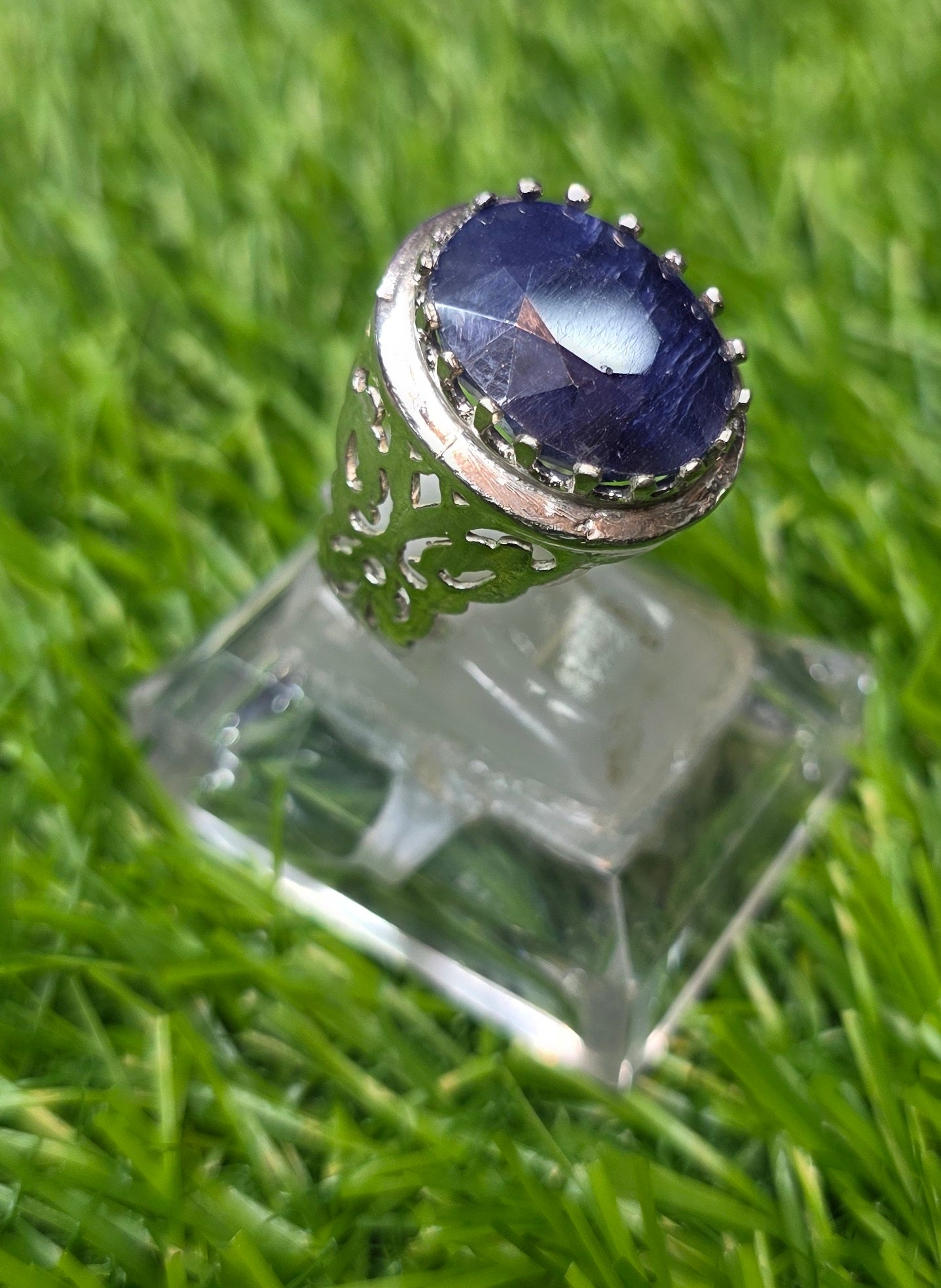 Premium Quality Neelam Ring