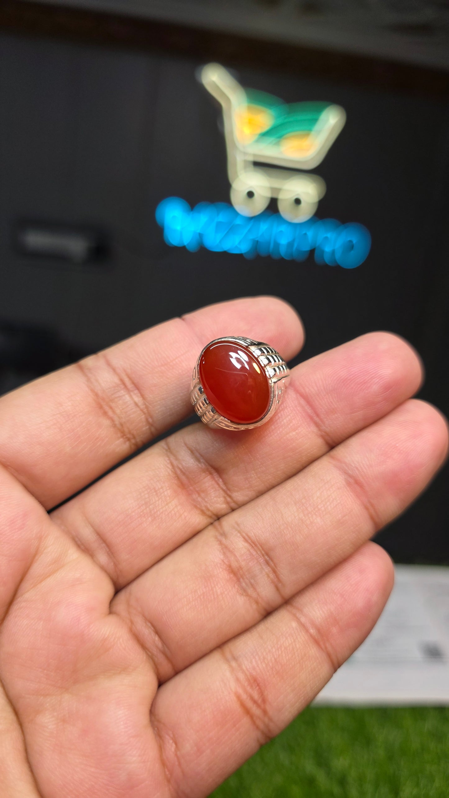 Premium Quality Yamni Aqeeq Ring
