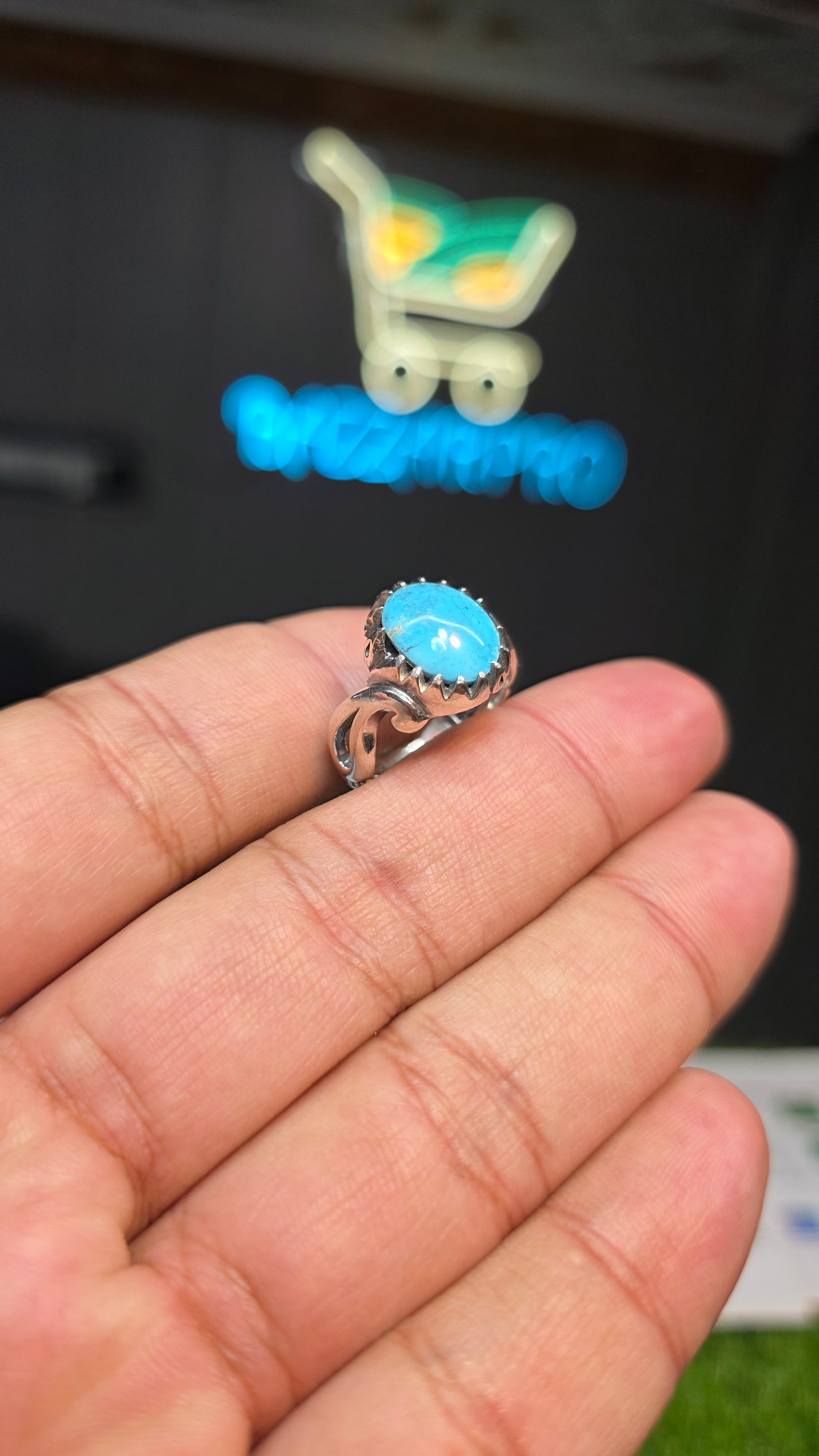 Premium Quality Feroza Ring