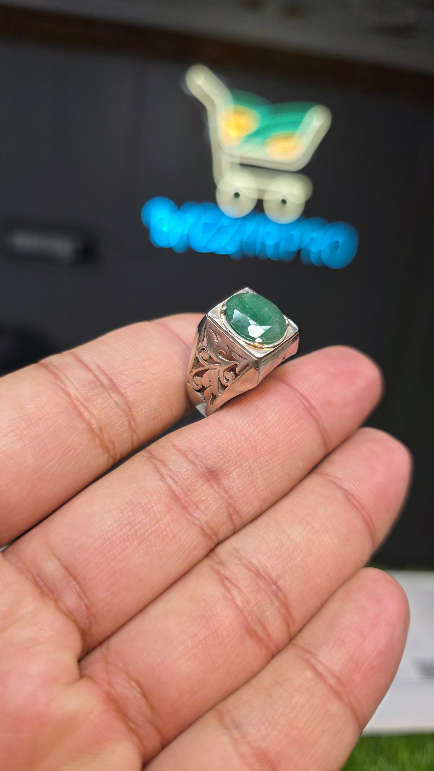 Premium Quality Zamurd Ring