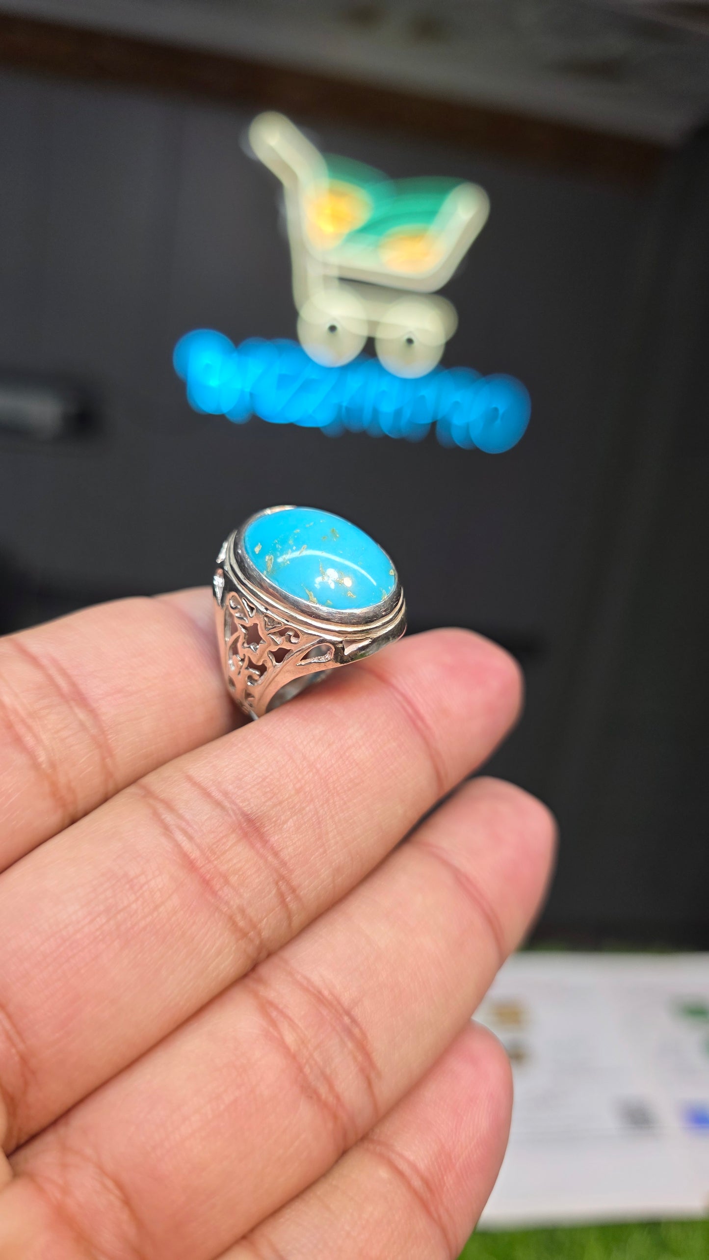 Premium Quality Feroza Ring