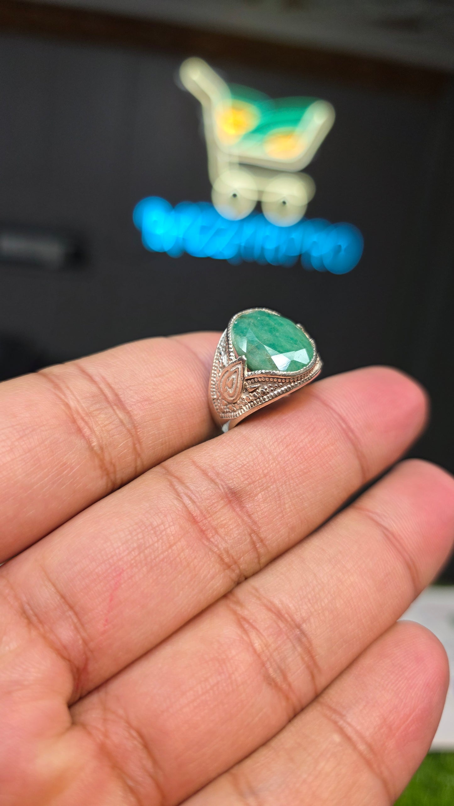 Premium Quality Zamurd Ring