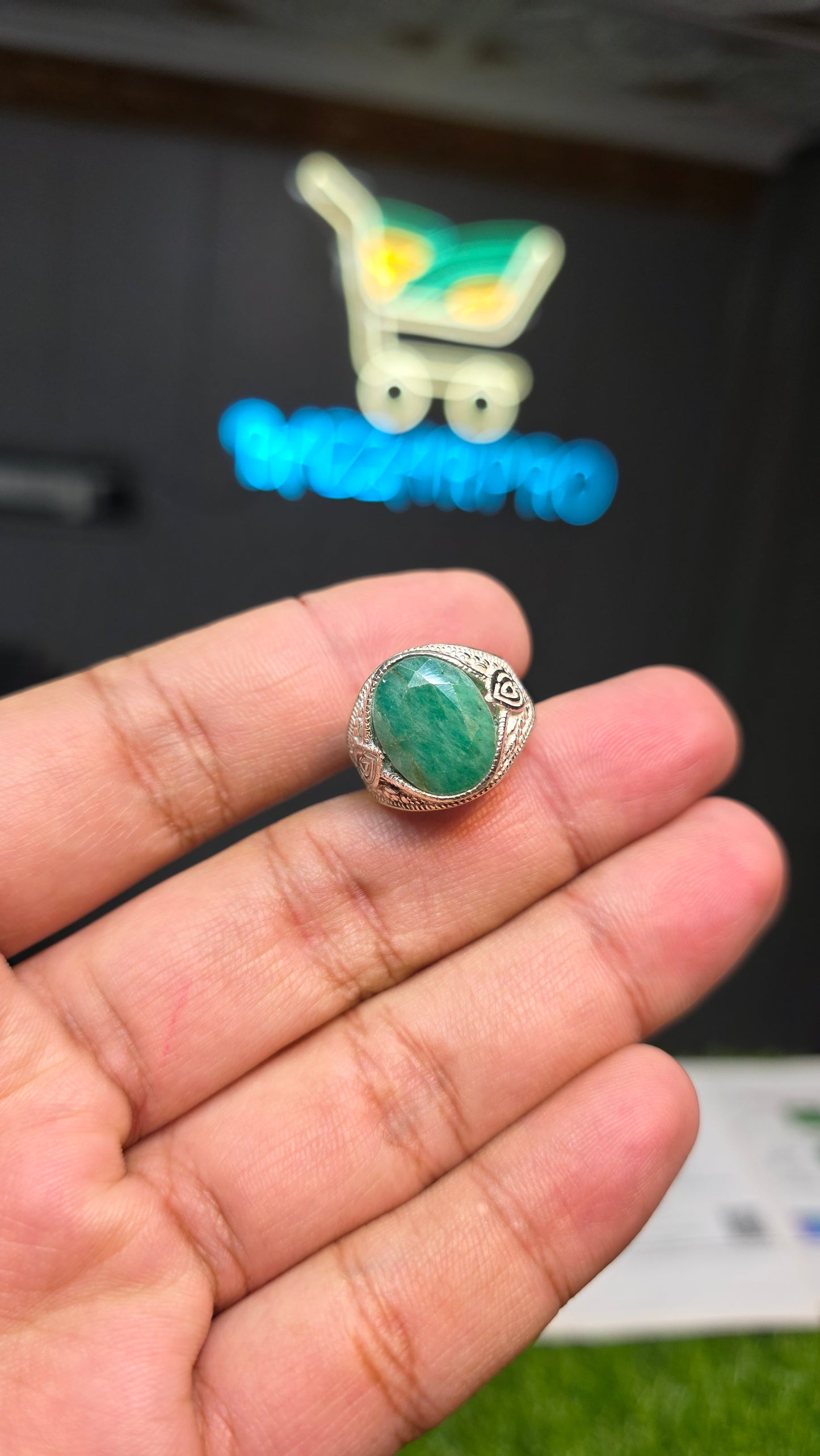 Premium Quality Zamurd Ring