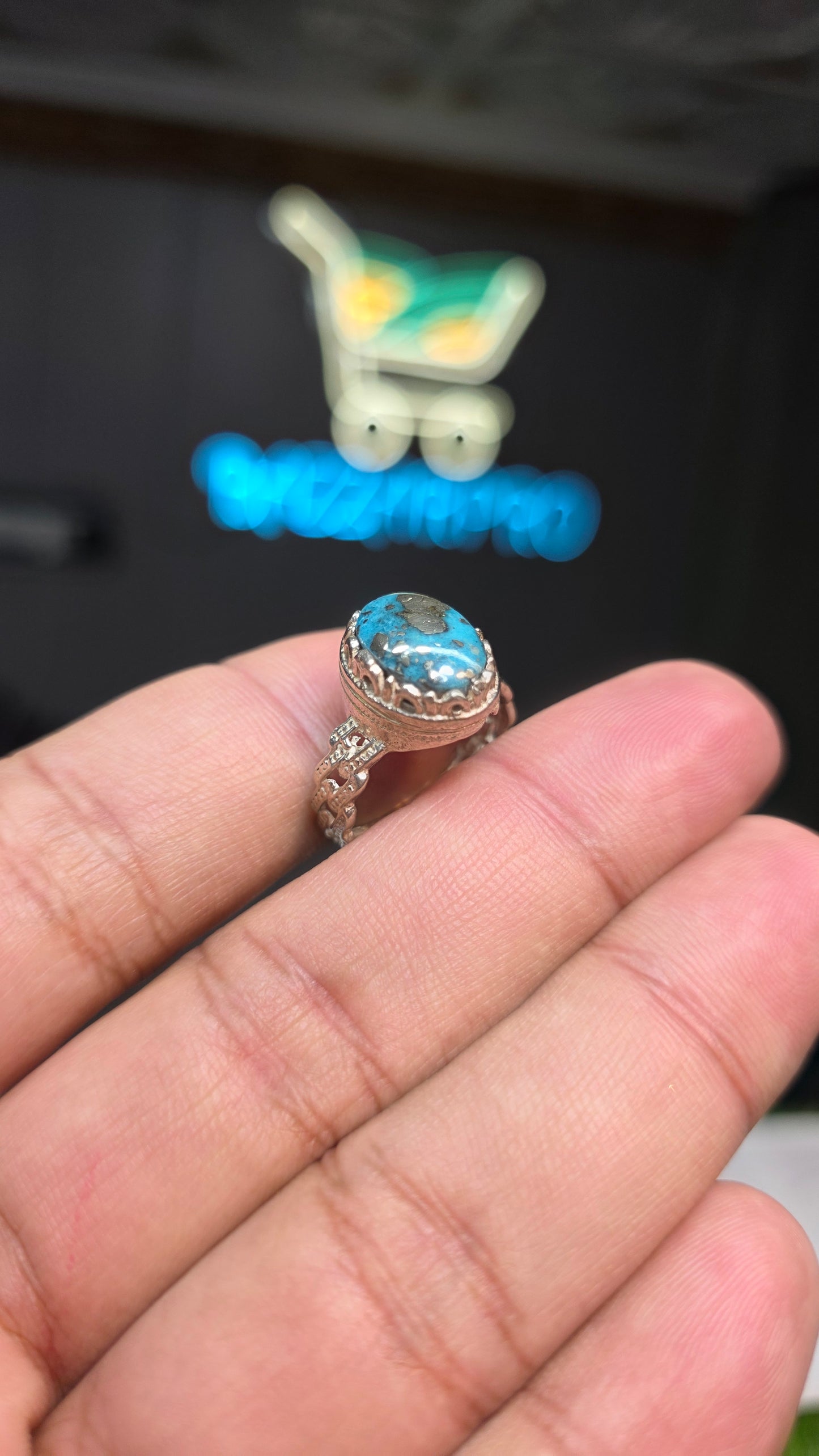 Premium Quality Nisha Puri Feroza Ring