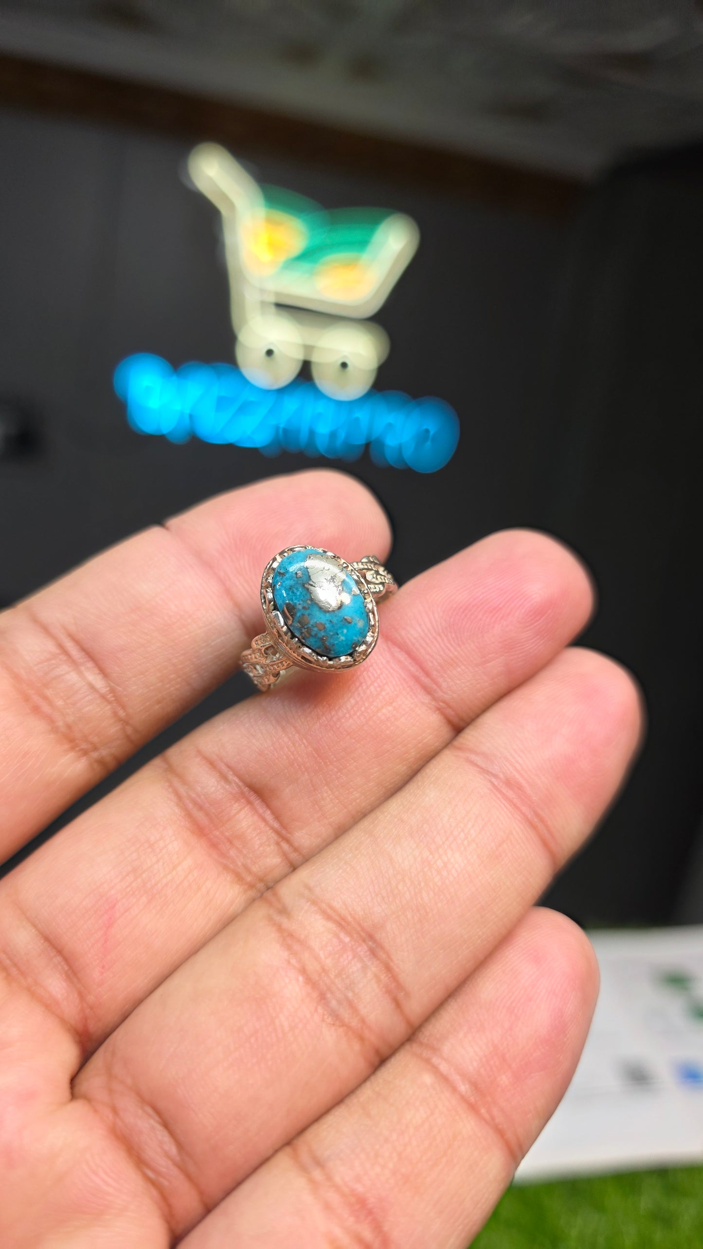 Premium Quality Nisha Puri Feroza Ring