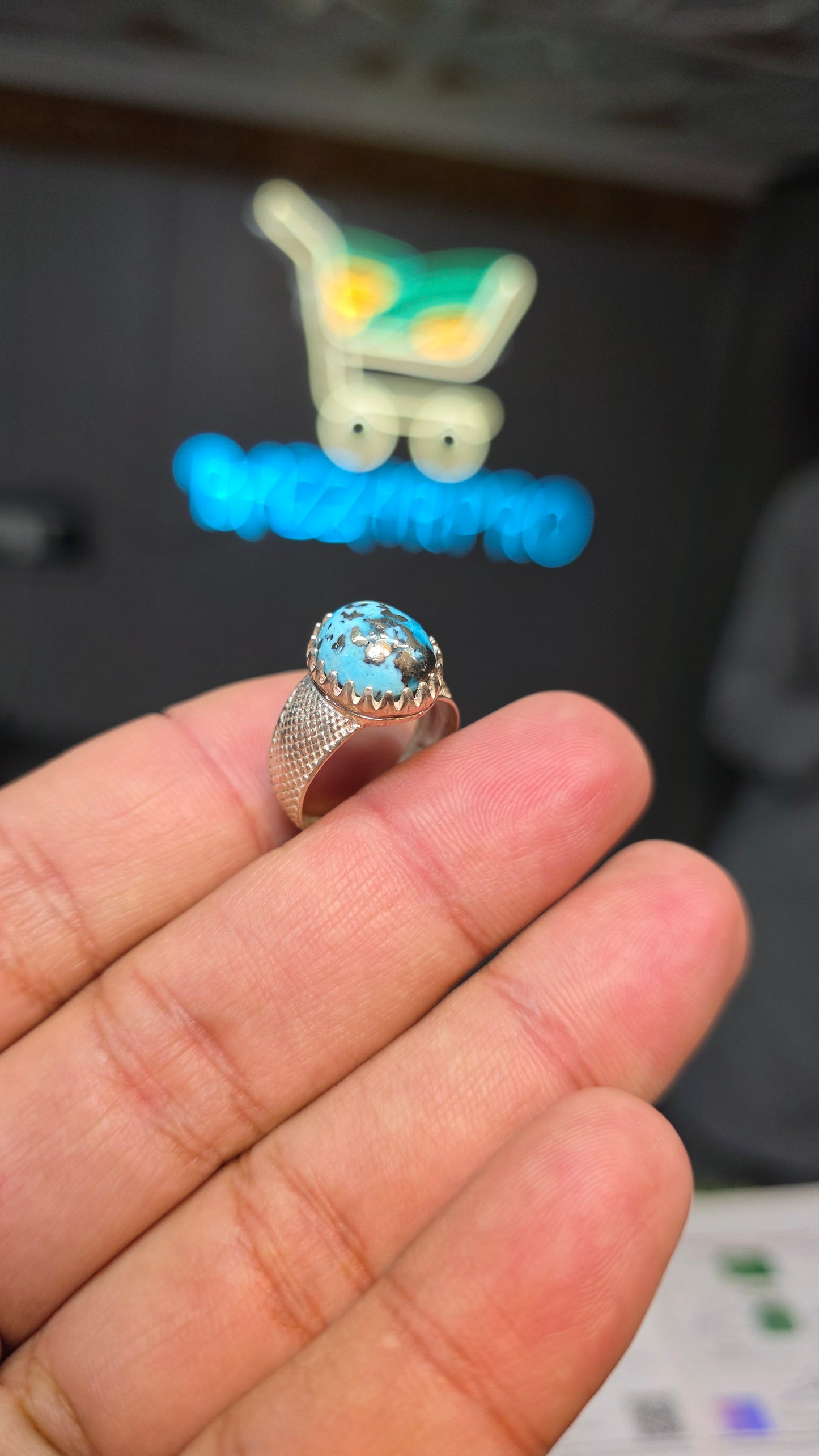 Premium Quality Nisha Puri Feroza Ring