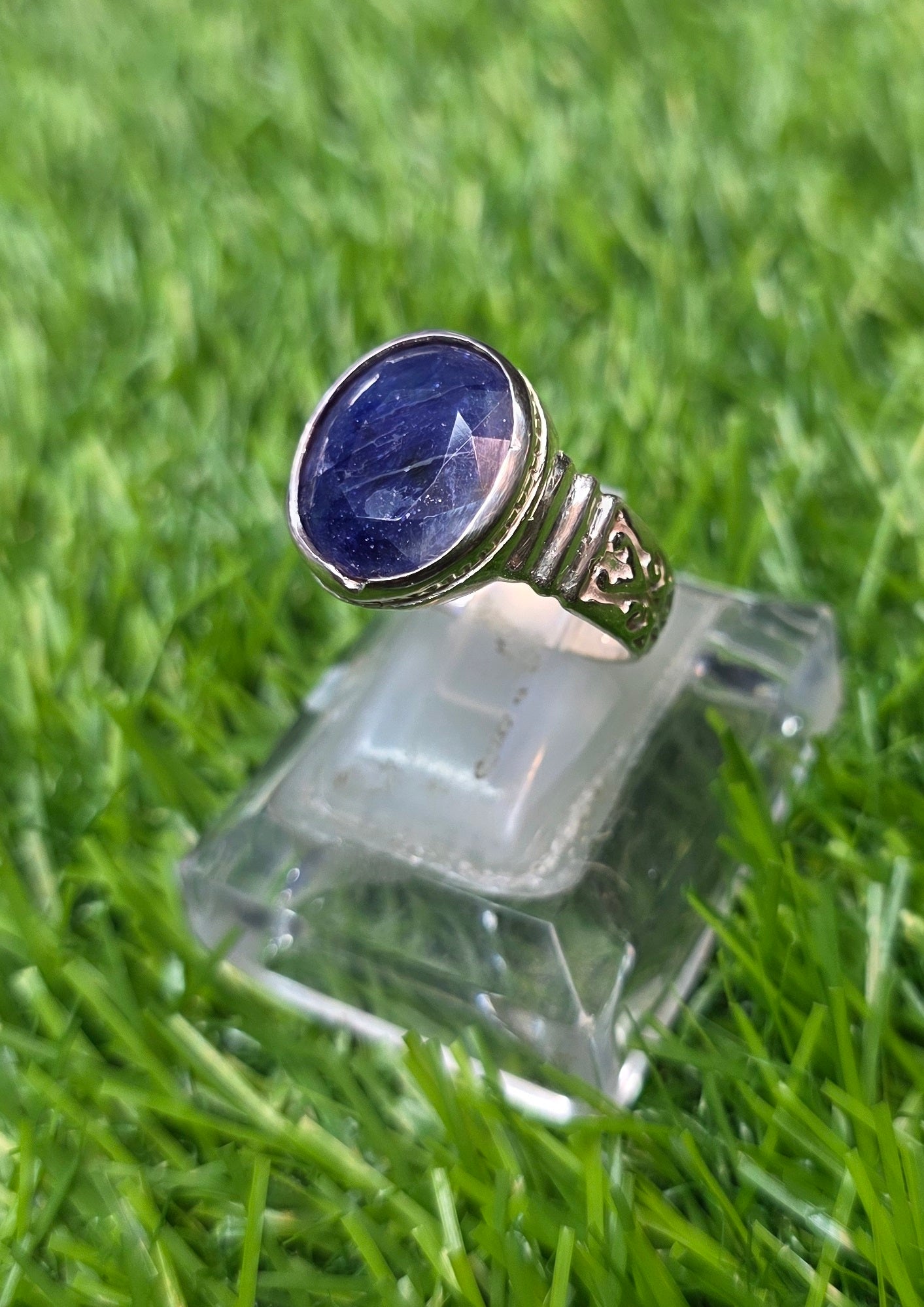 Premium Quality Neelam Ring