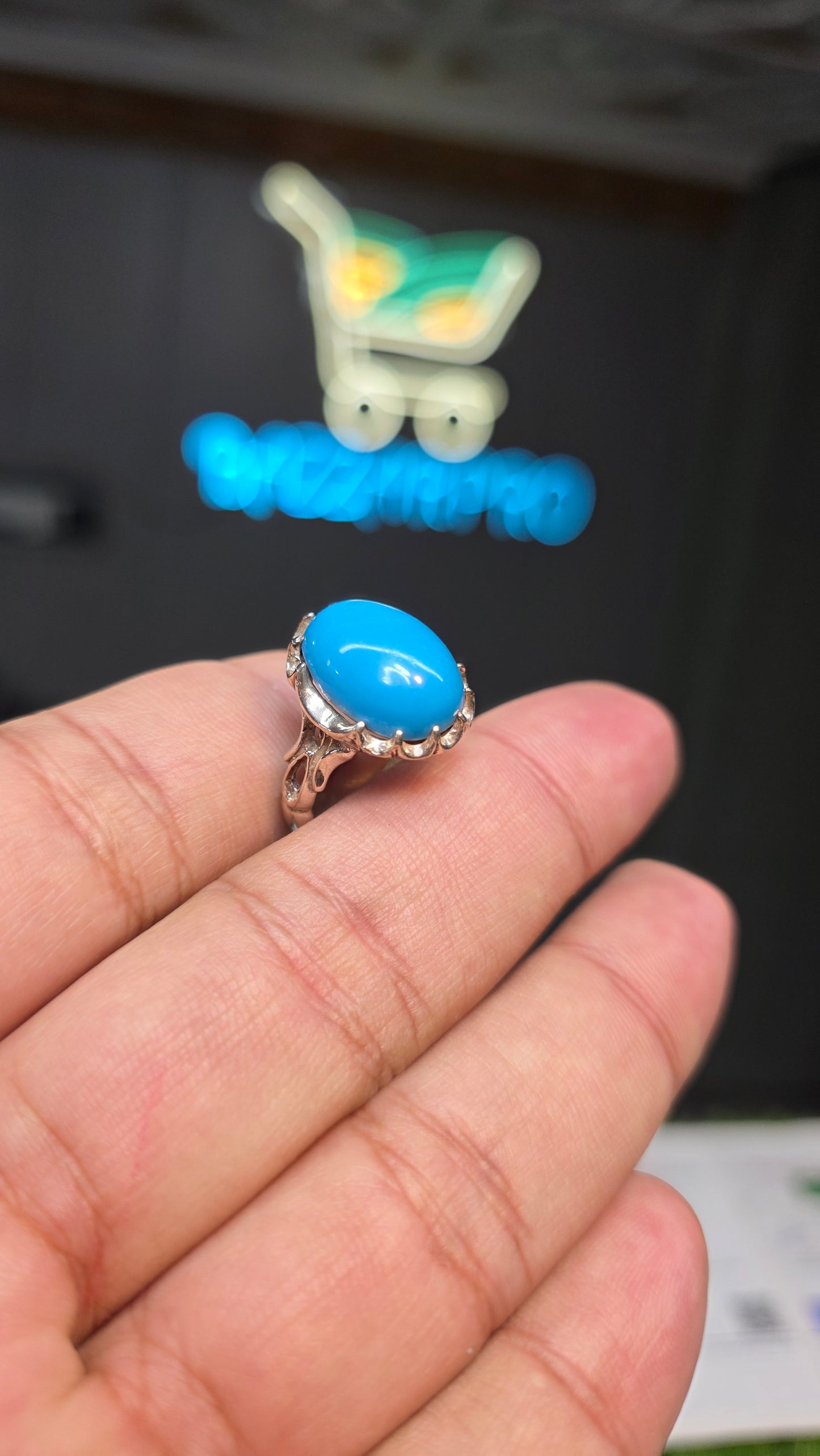 Premium Quality American Feroza Ring
