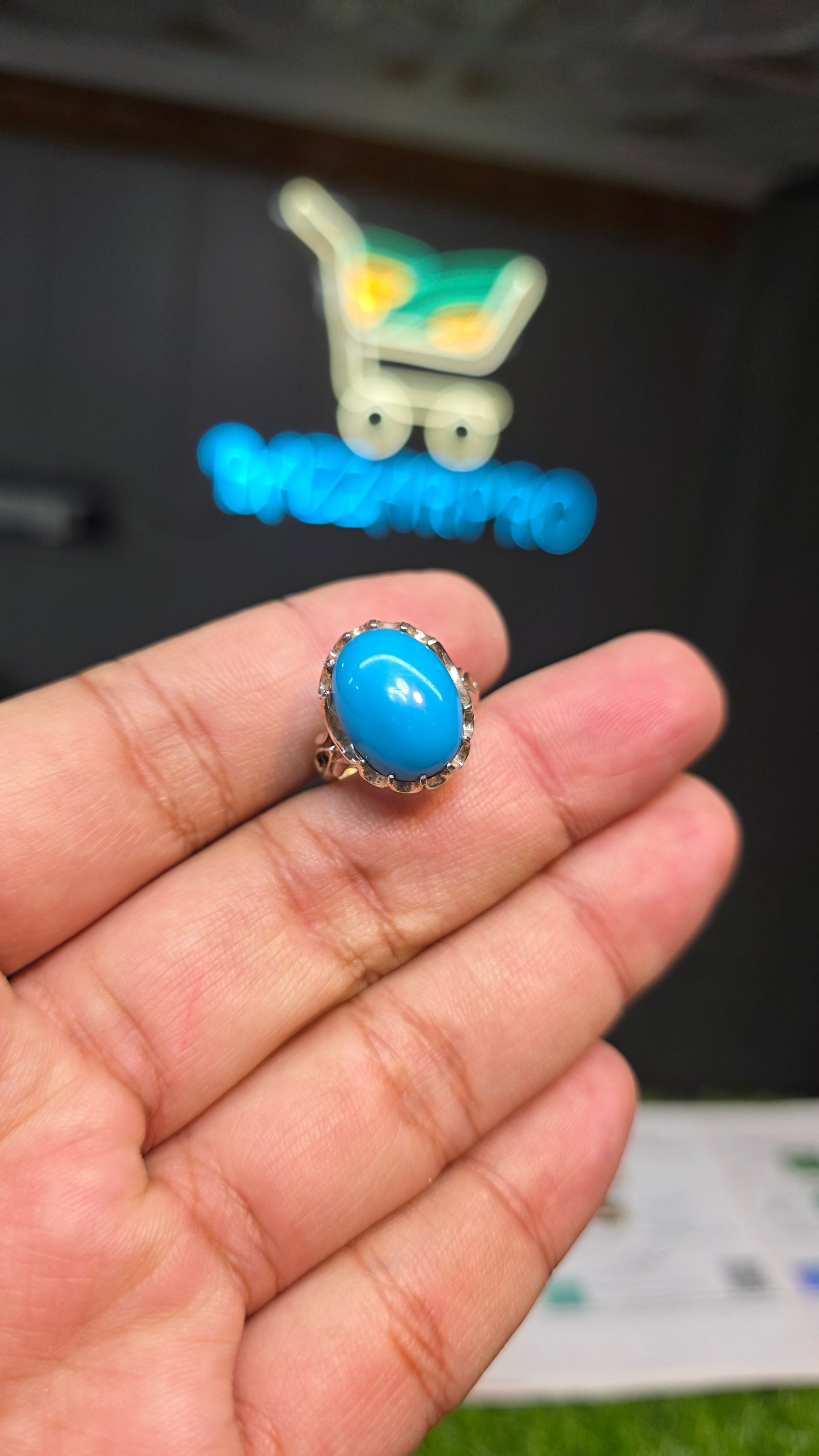 Premium Quality American Feroza Ring