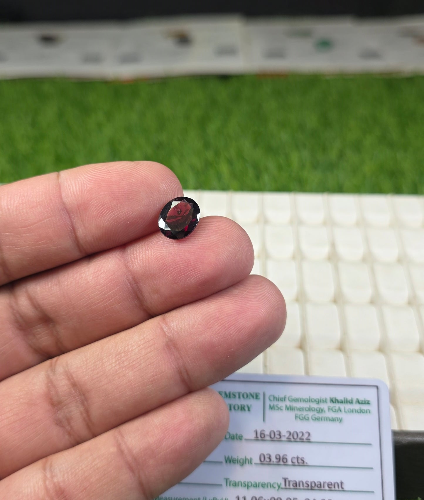 Yaqoot Stone With Lab Certificate