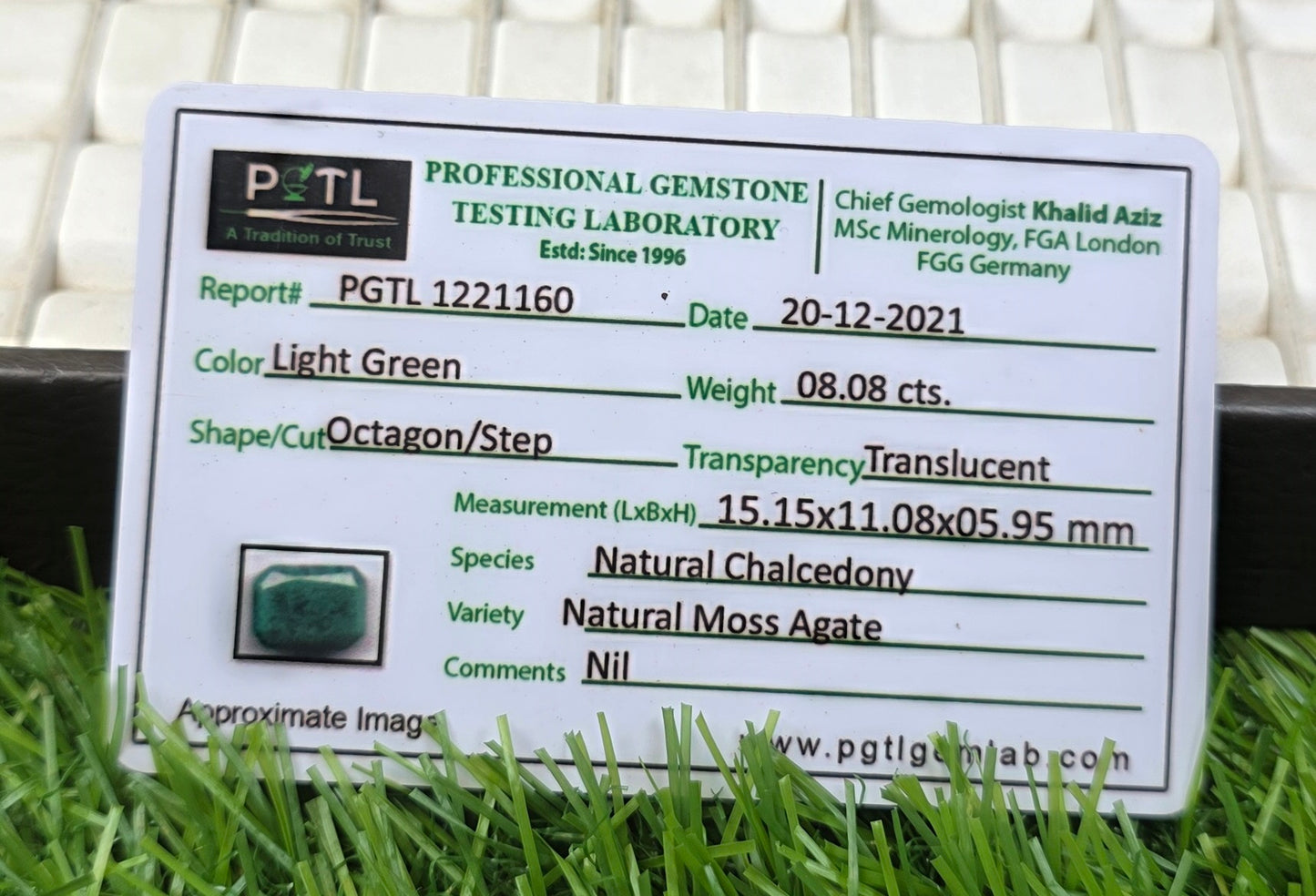 Shejri Aqeeq With Lab Certificate