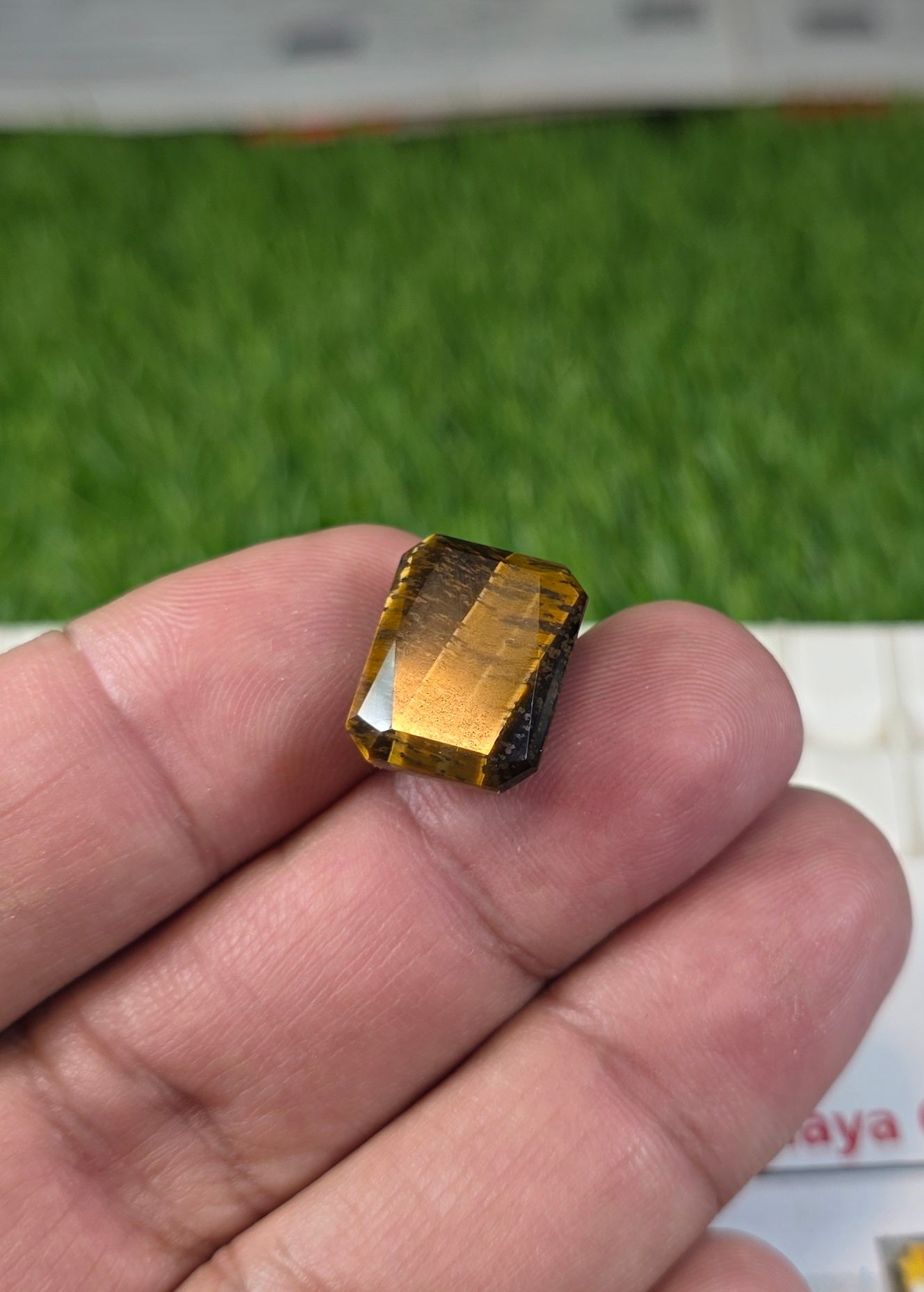 Tiger Stone With Lab Certificate
