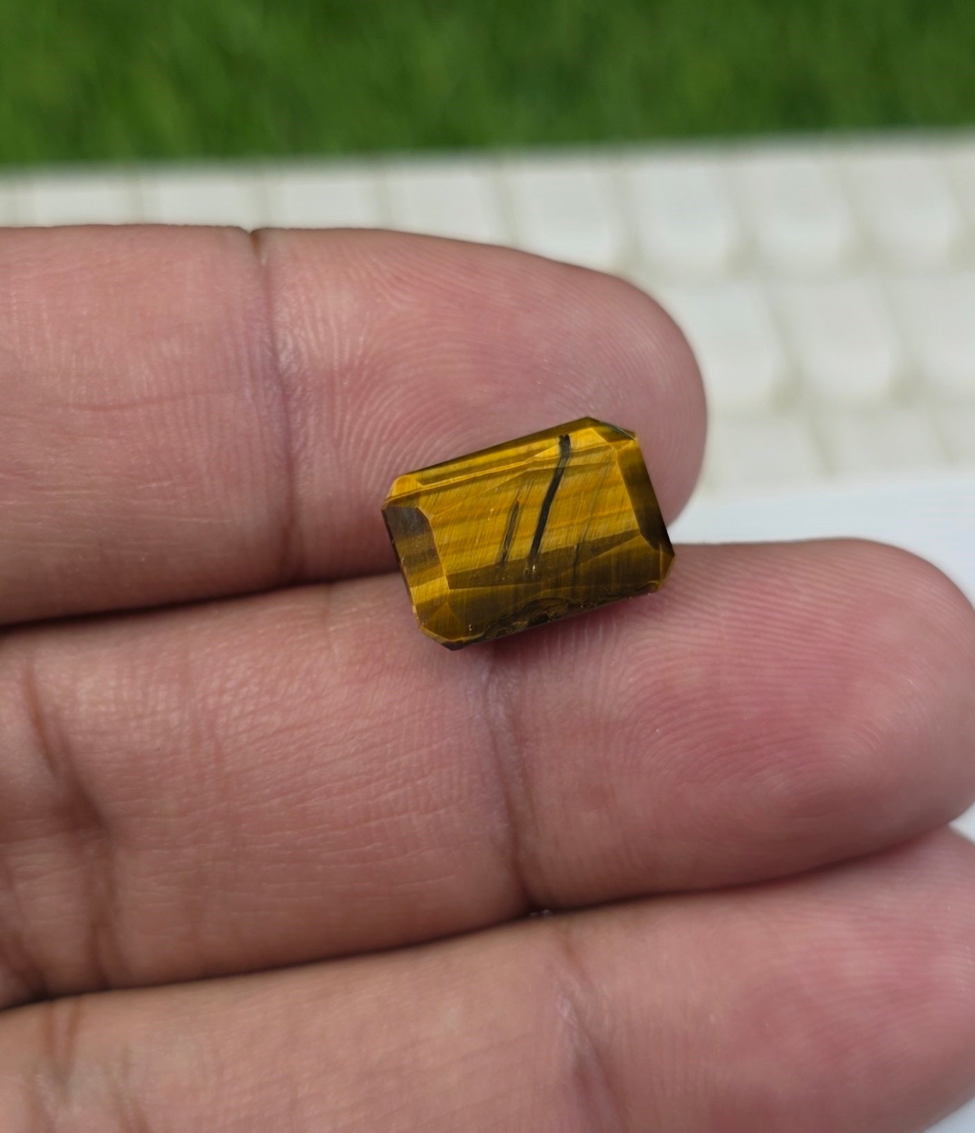 Tiger Stone With Lab Certificate