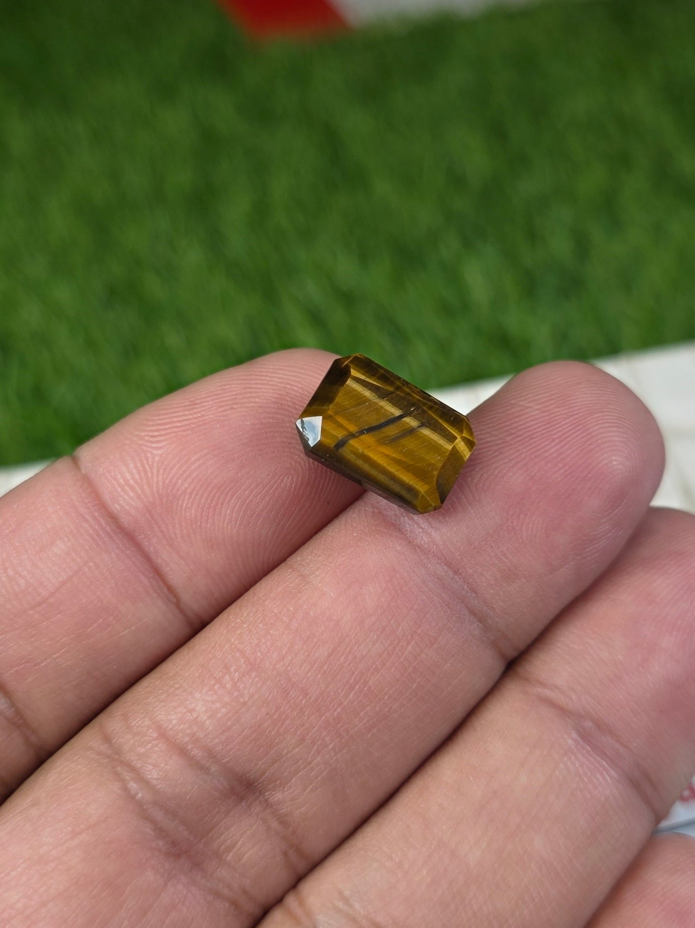 Tiger Stone With Lab Certificate