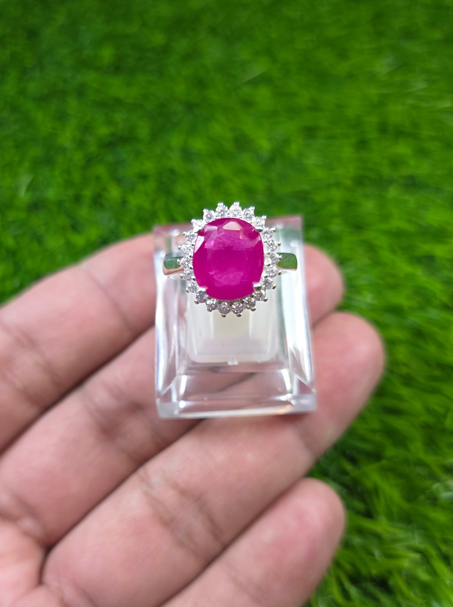 Premium Quality Ruby Ring (Ladies)
