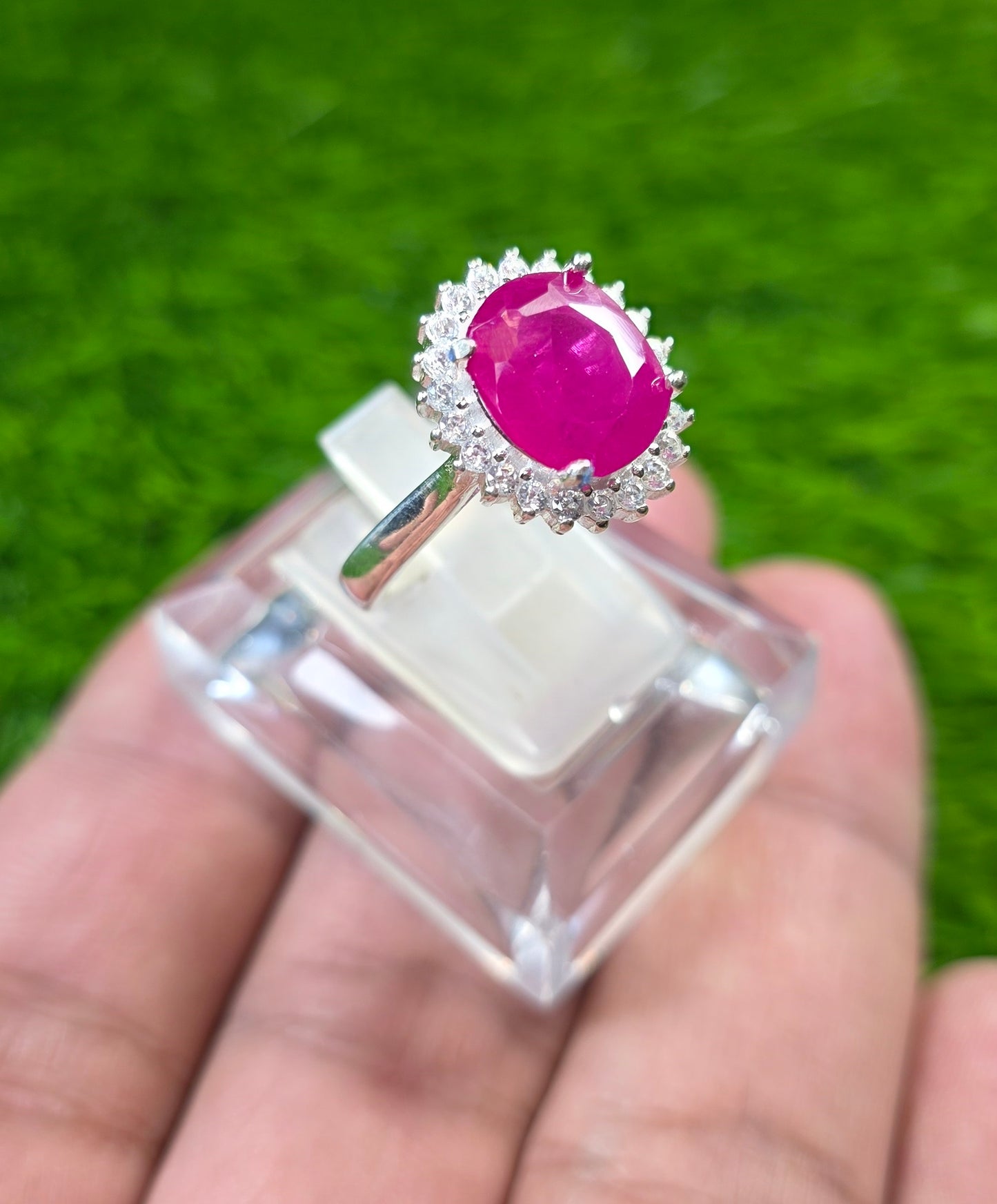 Premium Quality Ruby Ring (Ladies)