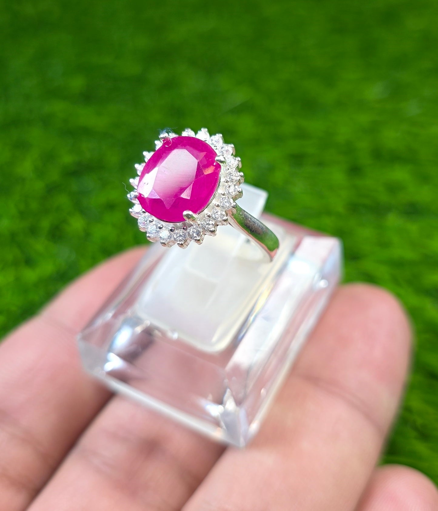 Premium Quality Ruby Ring (Ladies)