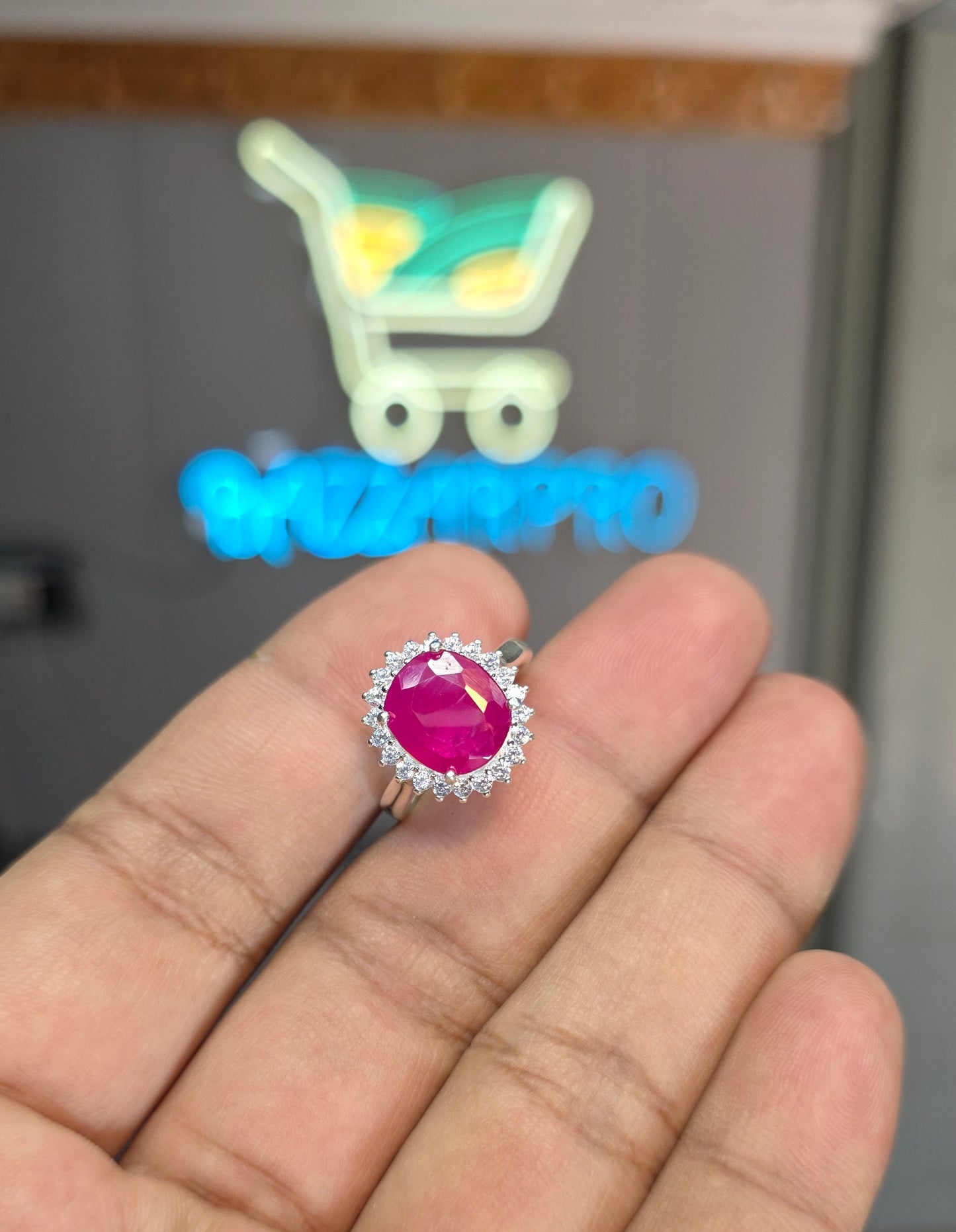 Premium Quality Ruby Ring (Ladies)