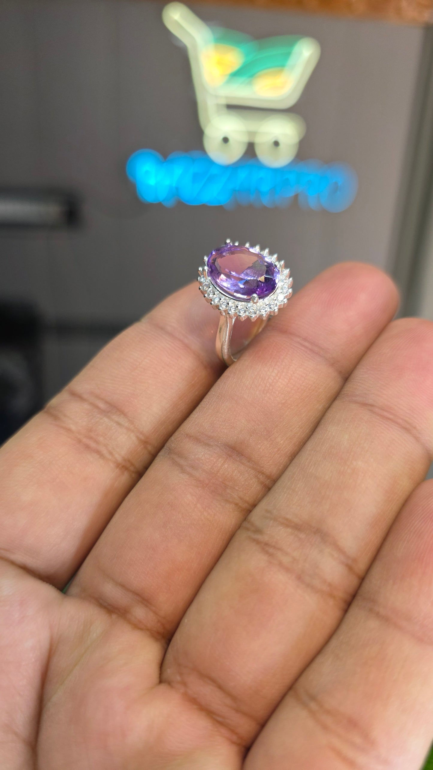 Premium Quality Amethyst Ring (Ladies)