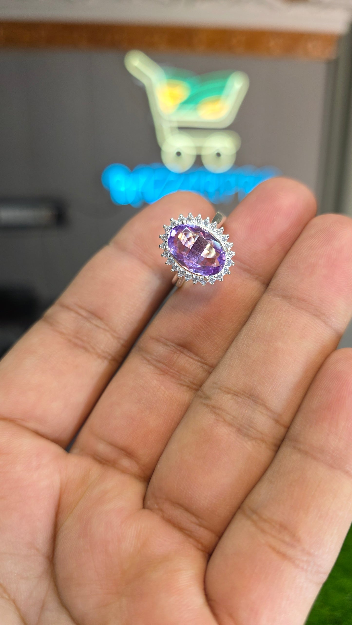 Premium Quality Amethyst Ring (Ladies)