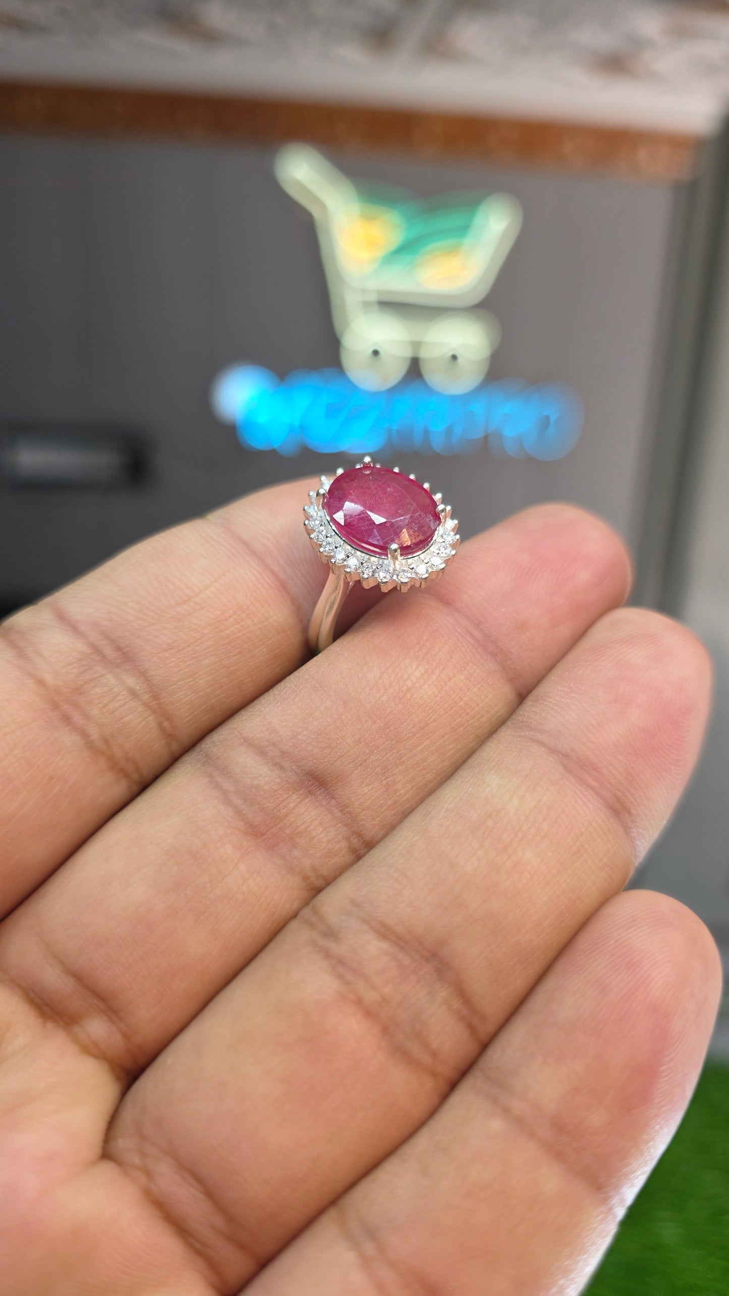 Premium Quality Ruby Ring (Ladies)