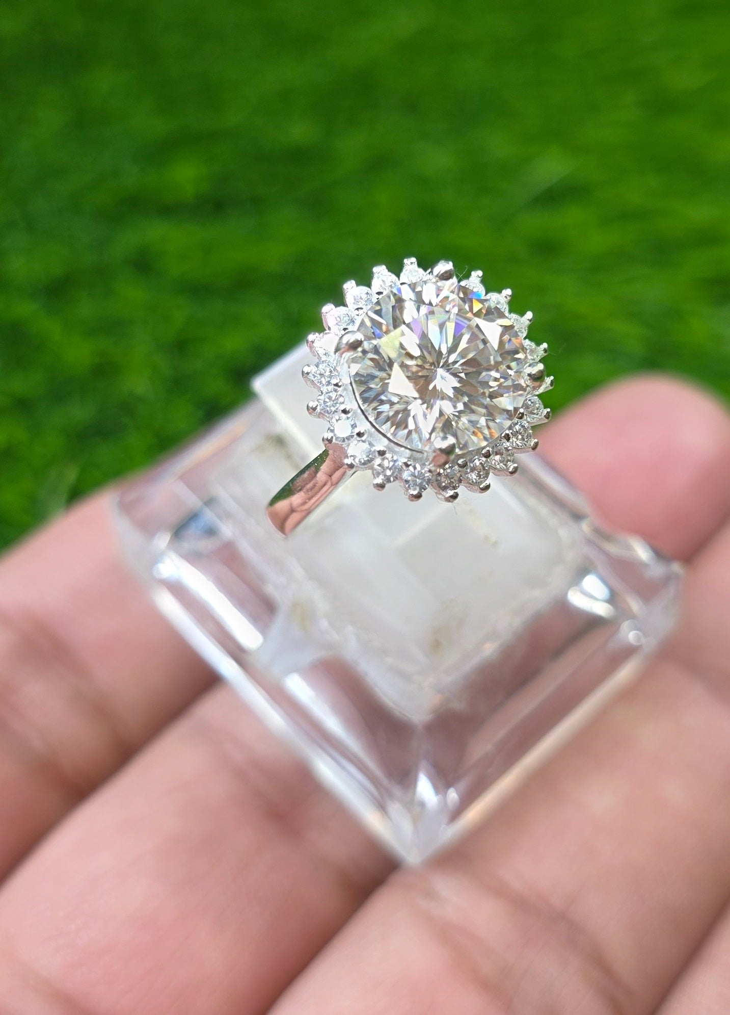 Premium Quality Moissanite Ring (Ladies)