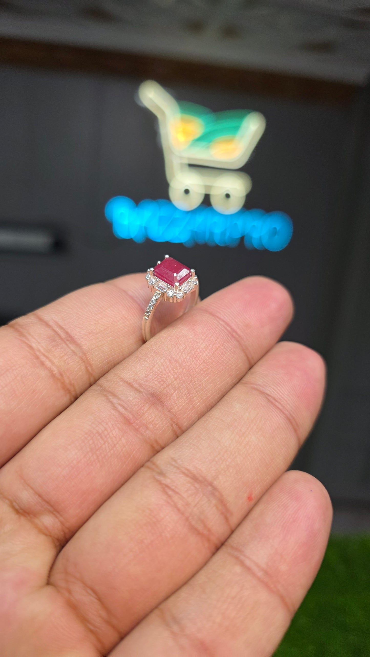 Premium Quality Ruby Ring (Ladies)