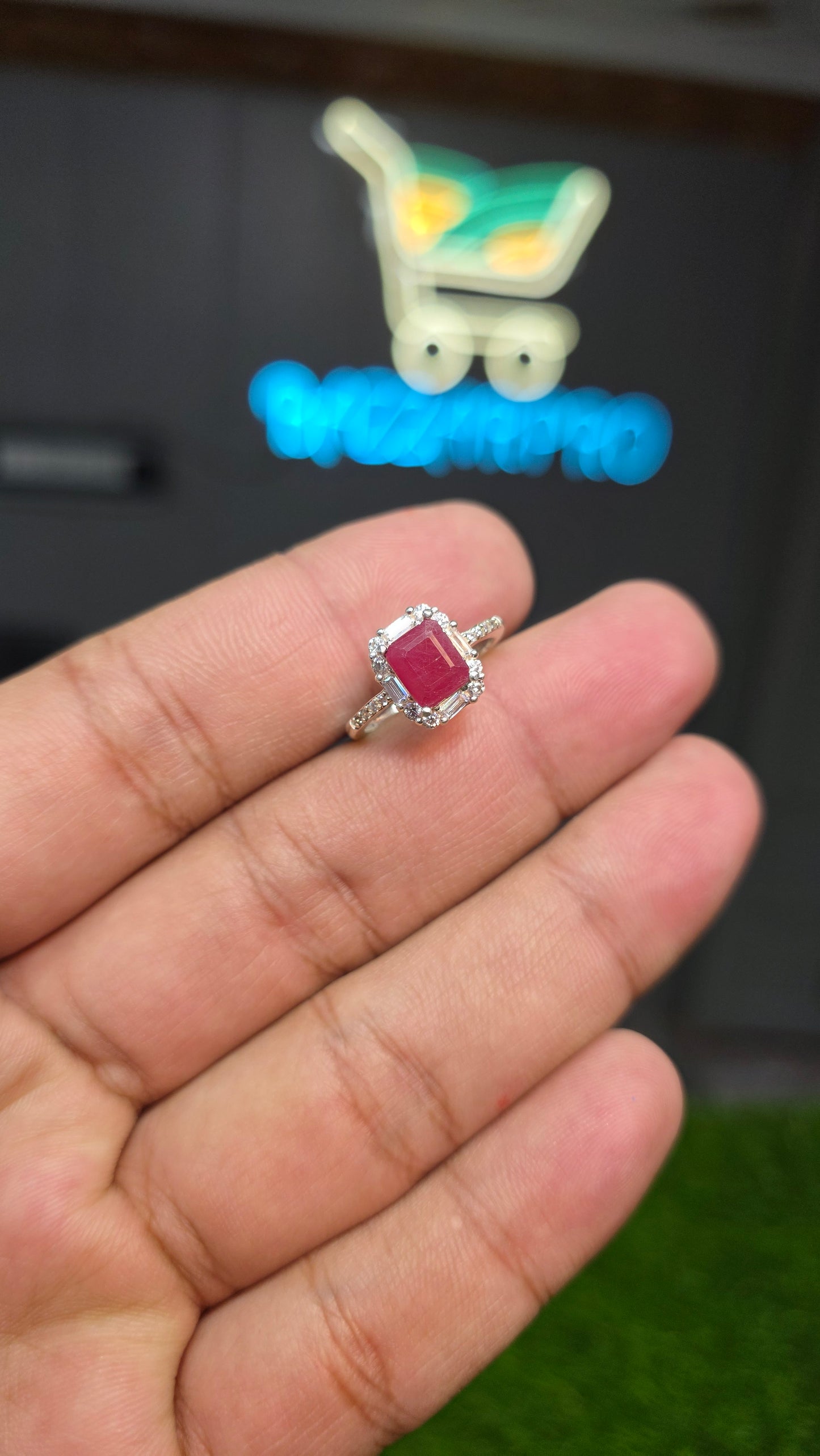 Premium Quality Ruby Ring (Ladies)