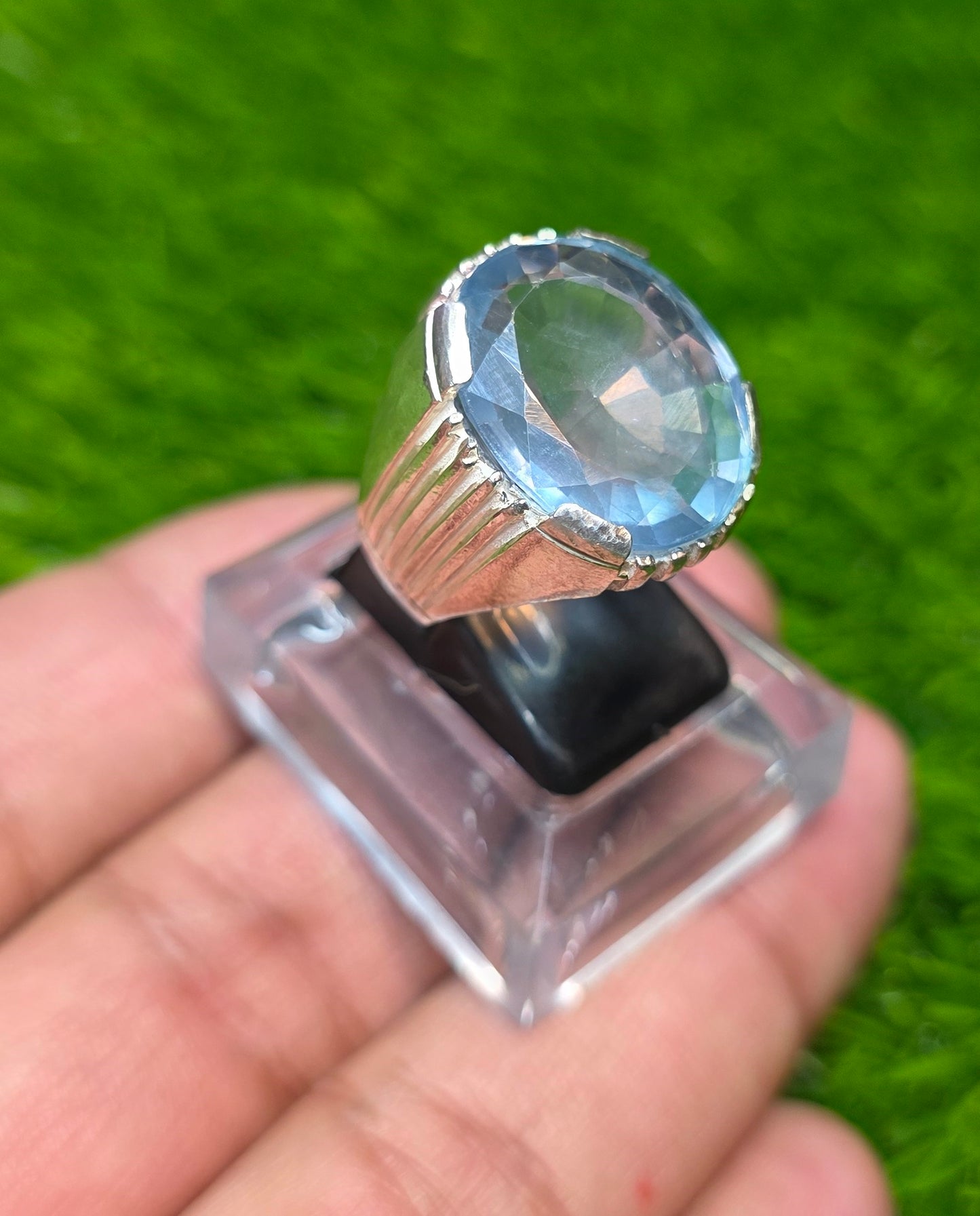 Premium Quality Aquamarine Ring