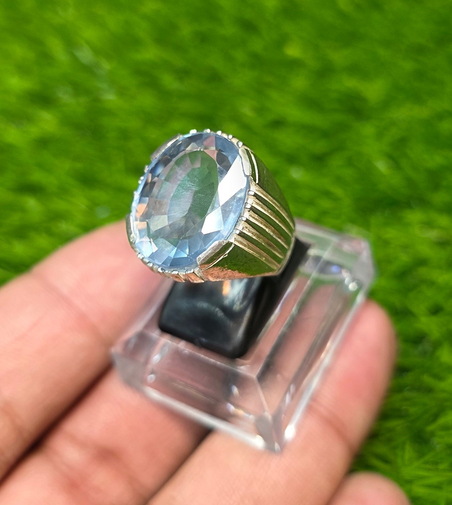 Premium Quality Aquamarine Ring