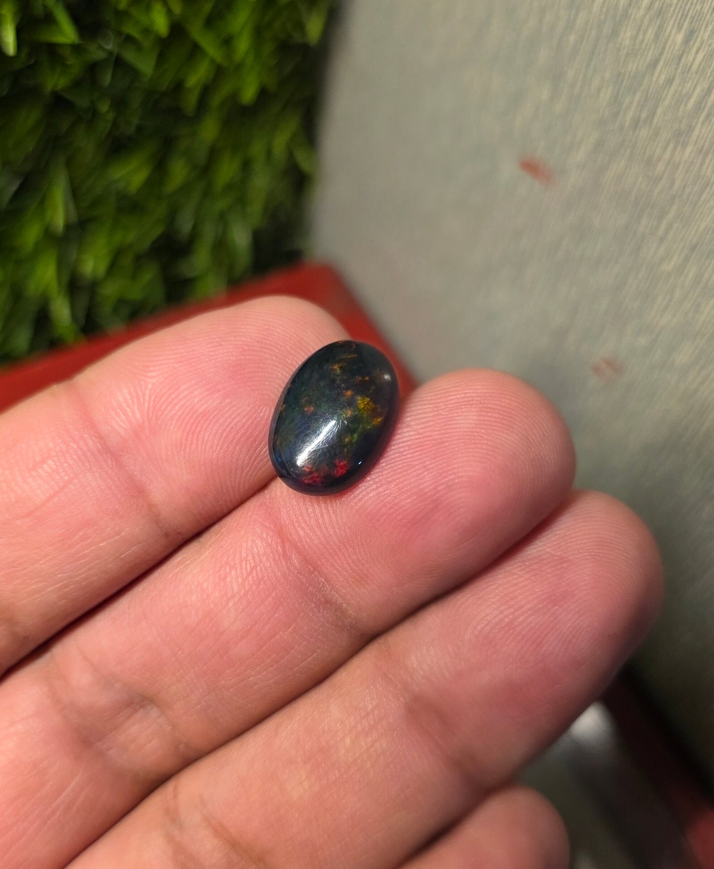 Natural Full Fire Opal Stone With Lab Certificate