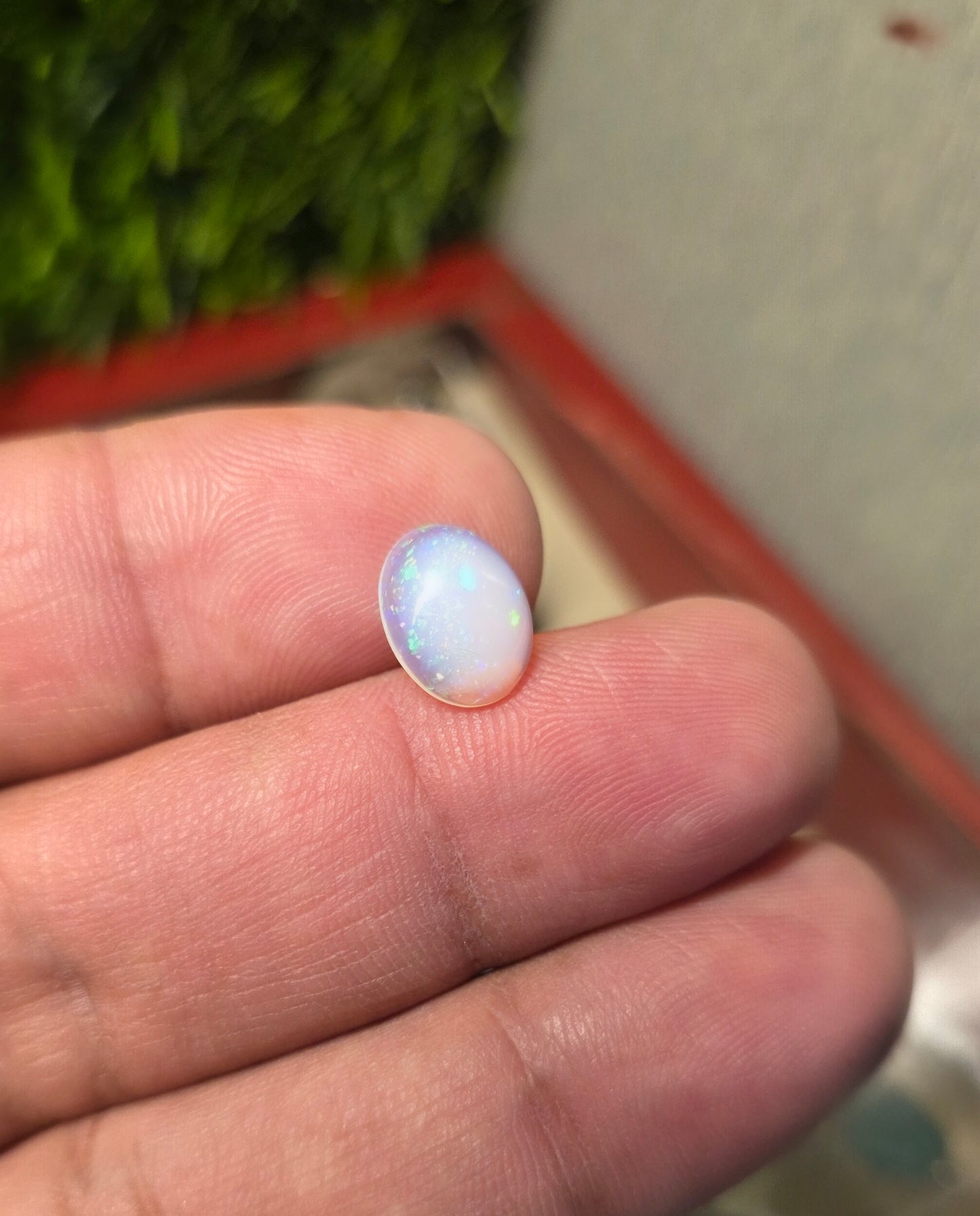 Natural Full Fire Opal Stone With Lab Certificate