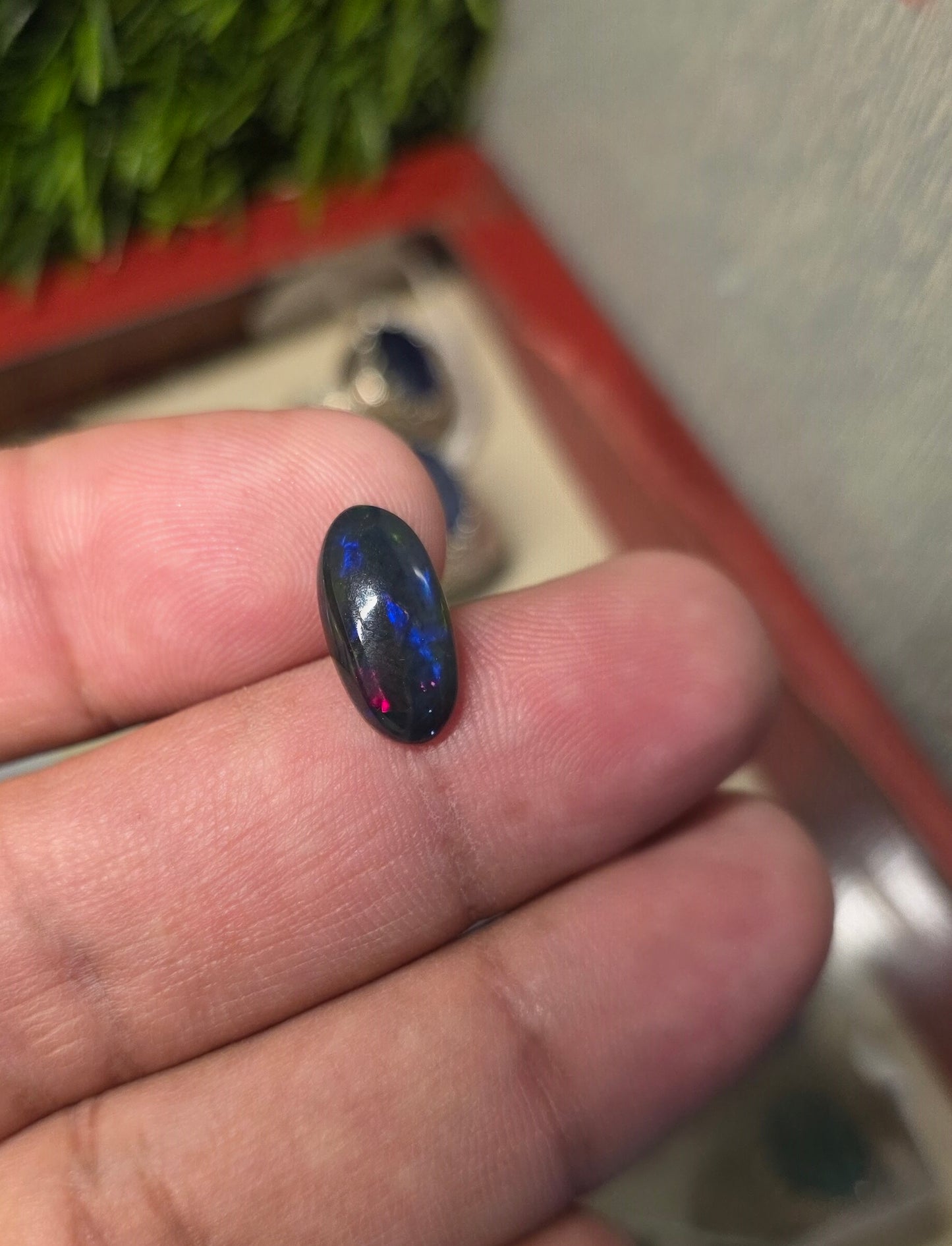 Natural Full Fire Opal Stone With Lab Certificate