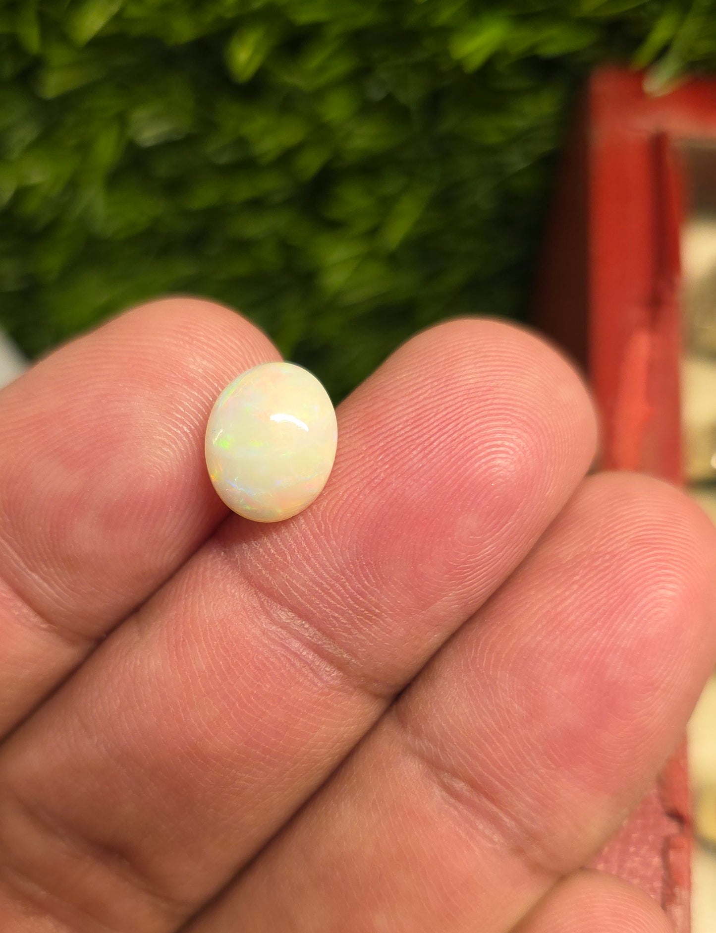 Natural Full Fire Opal Stone With Lab Certificate