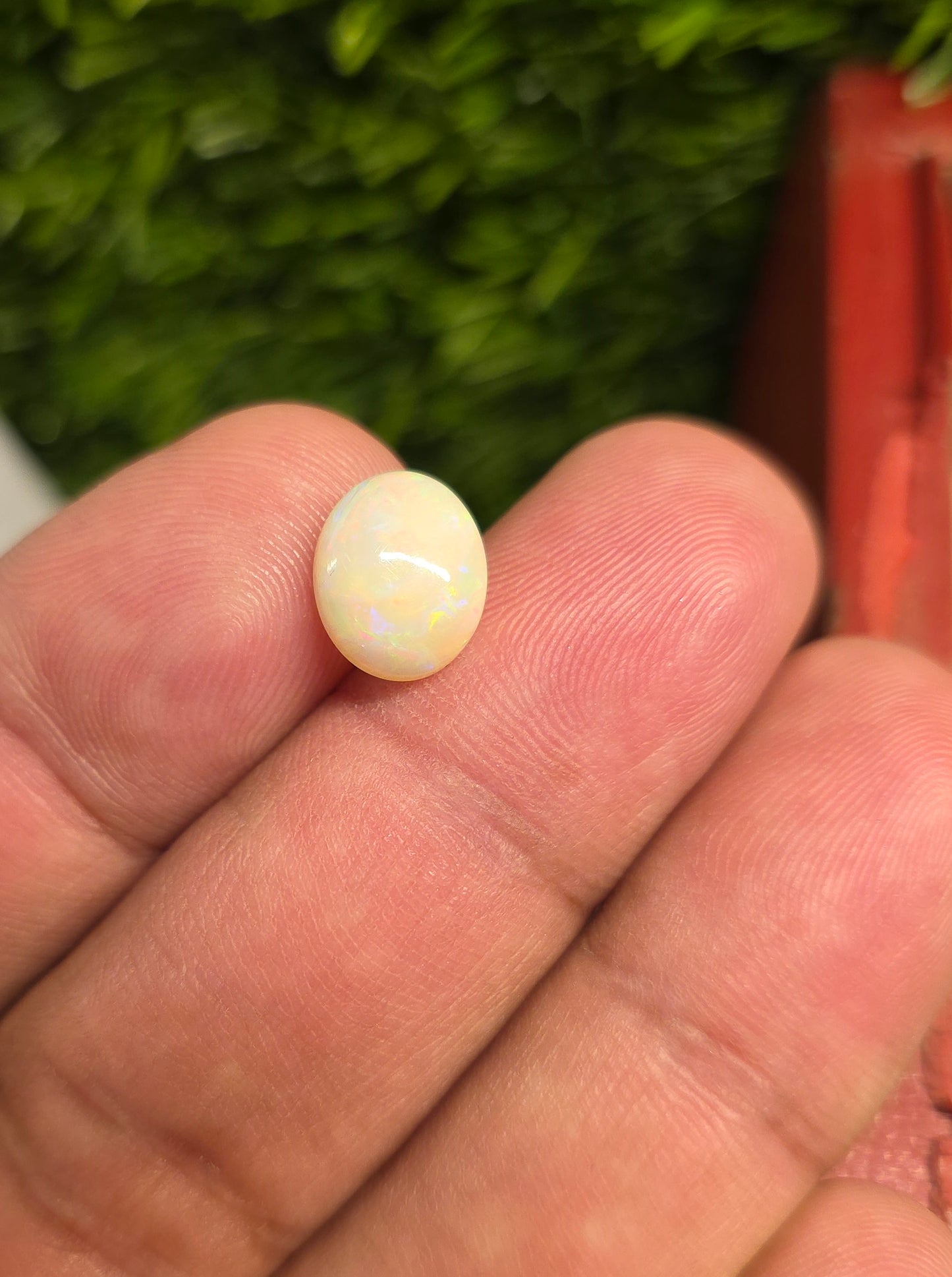 Natural Full Fire Opal Stone With Lab Certificate