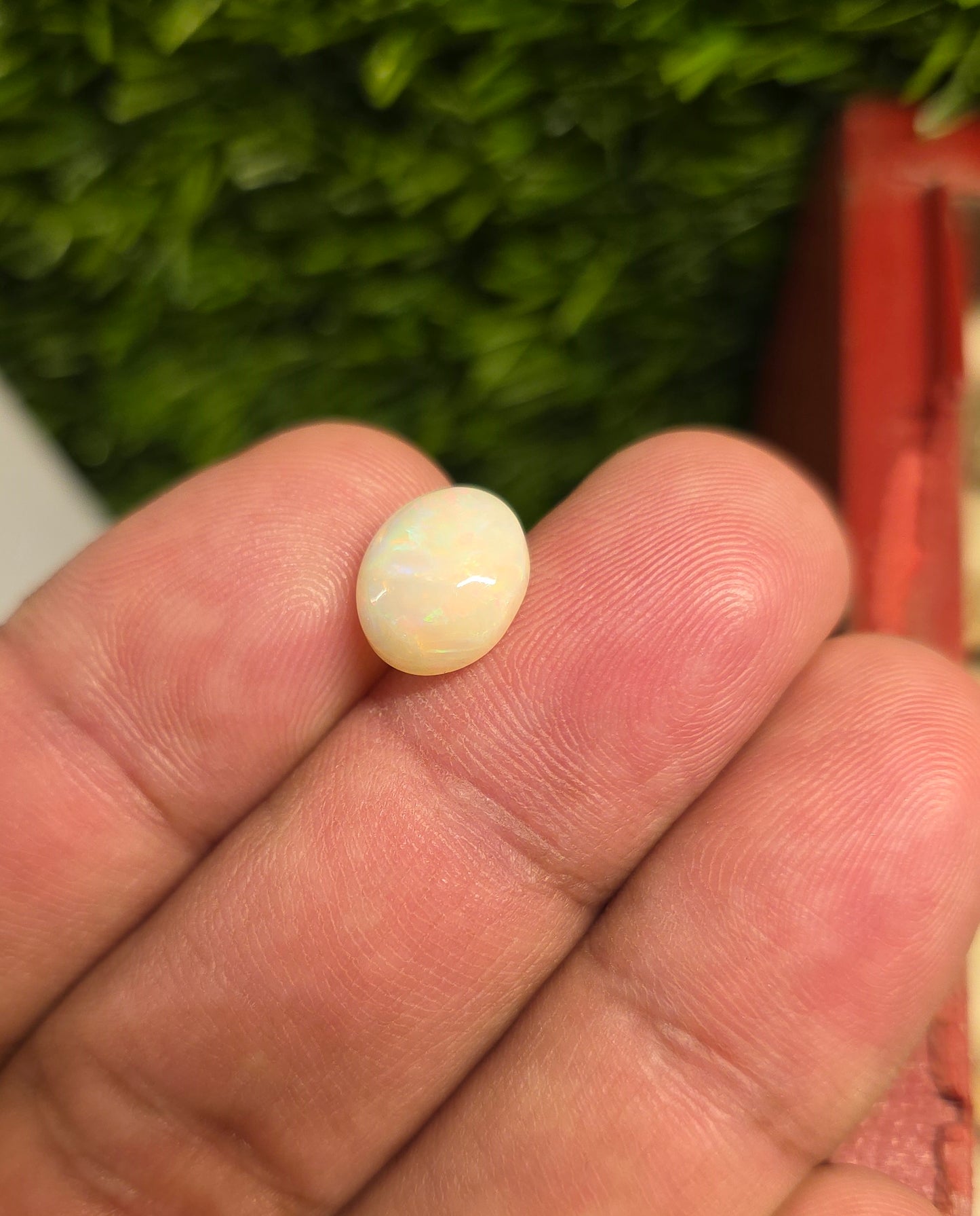 Natural Full Fire Opal Stone With Lab Certificate