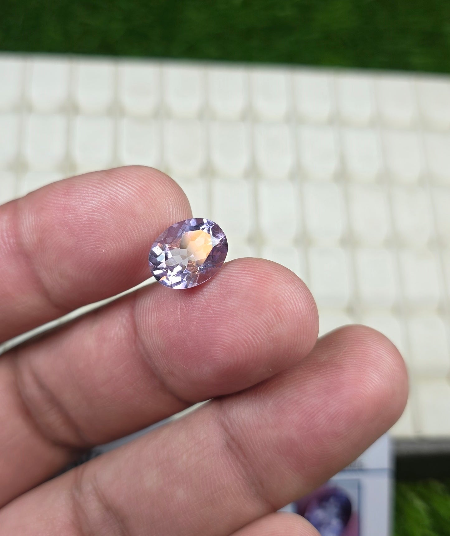 Natural Amethyst Stone With Lab Certificate