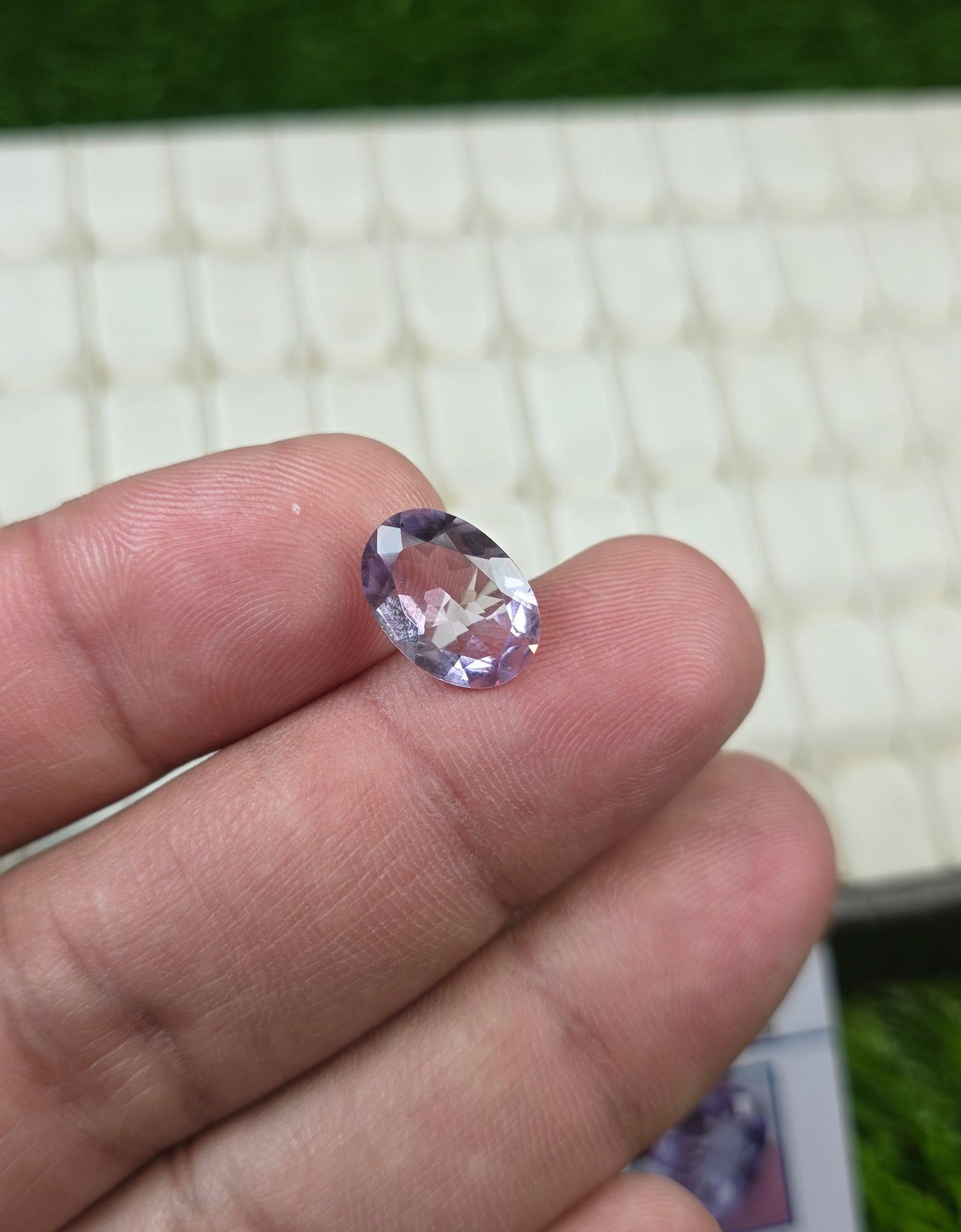 Natural Amethyst Stone With Lab Certificate