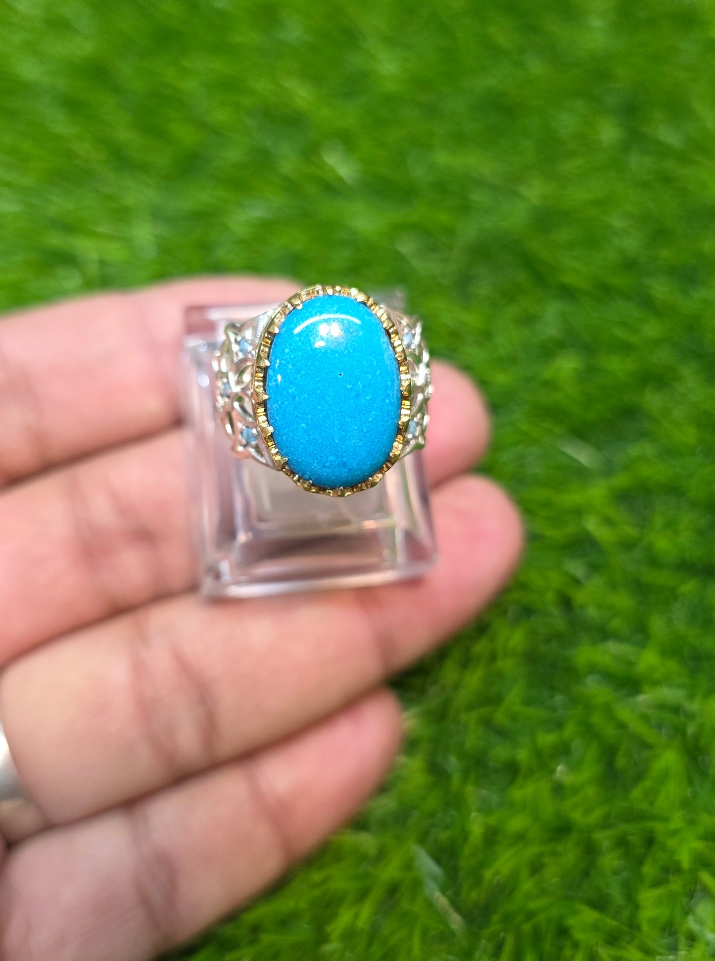 Premium Quality Vintage Style Feroza Ring