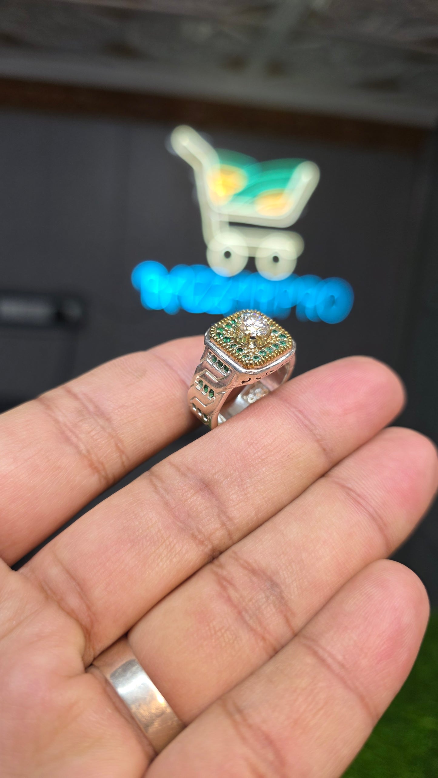 Premium Quality Vintage Style Moissanite Ring