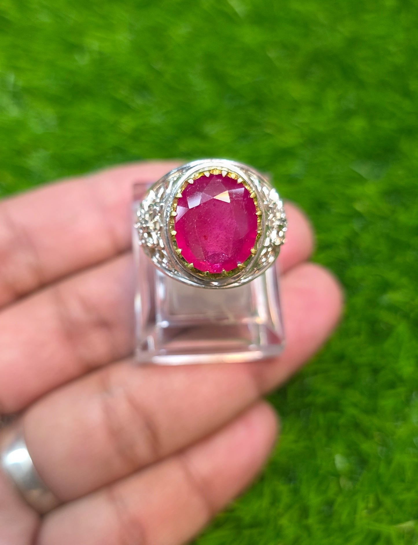 Premium Quality Vintage Style Ruby Ring