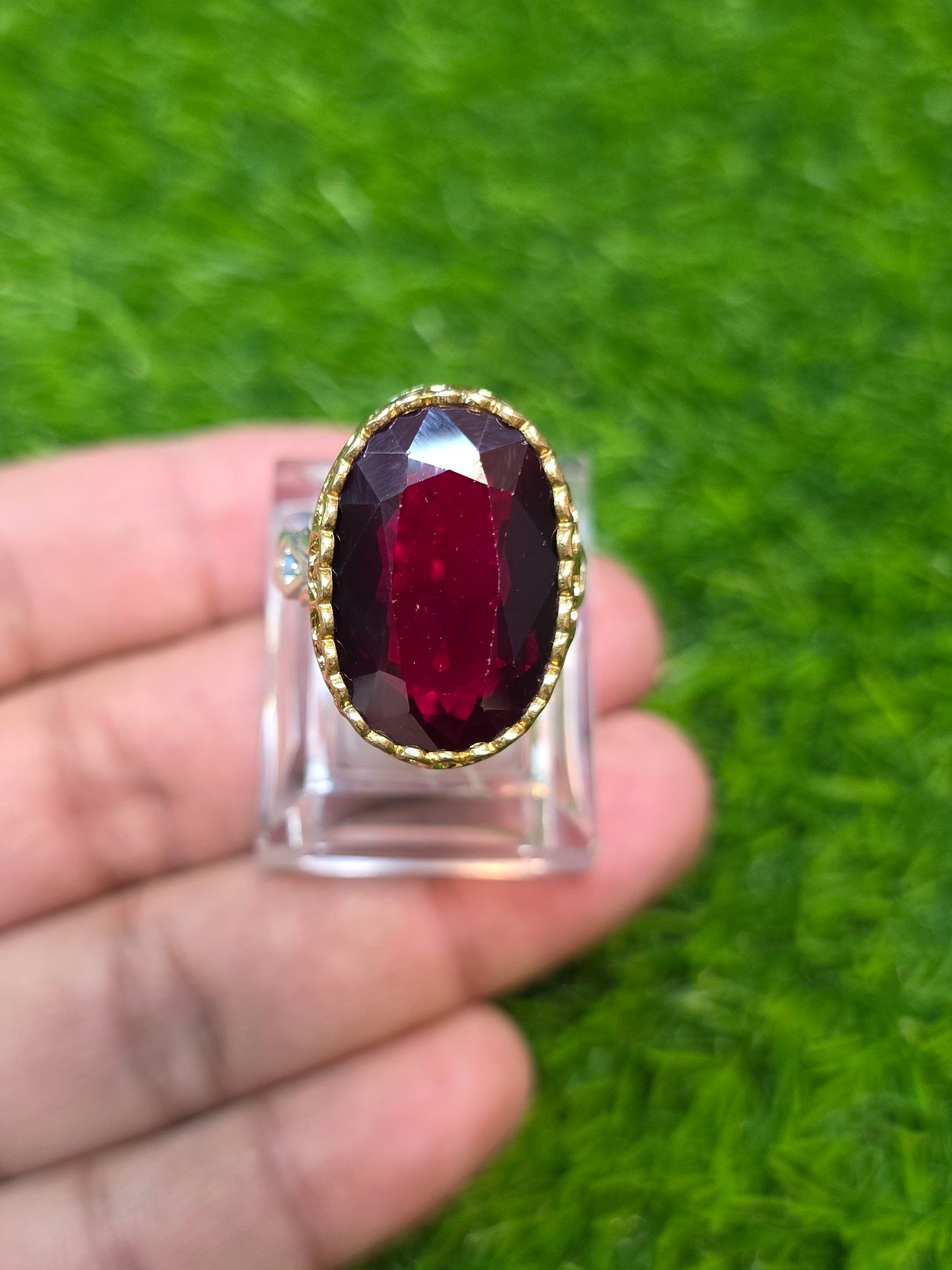 Premium Quality Vintage Style Yaqoot Ring